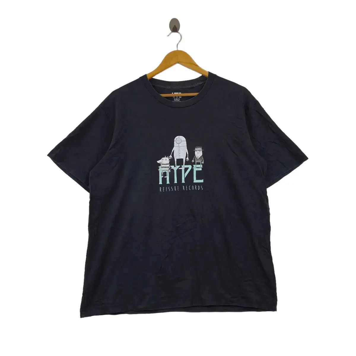 Uniqlo KENSHI YONEZU HYPE x UNIQLO Japan Records Tee Shirt Top Size US L / EU 52-54 / 3 - 1 Thumbnail