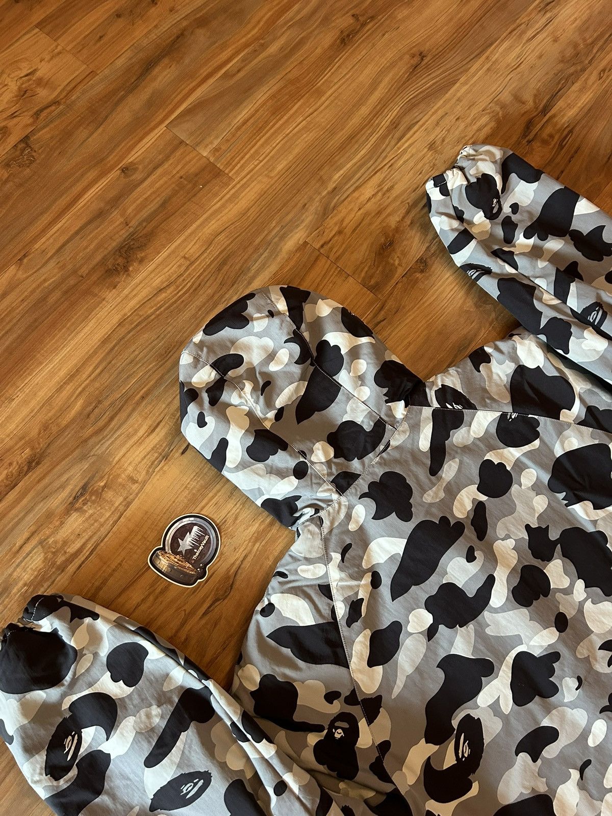 Bape OG Bape Snow Camo Quarter Zip Fleece Jacket Size US M / EU 48-50 / 2 - 10 Thumbnail