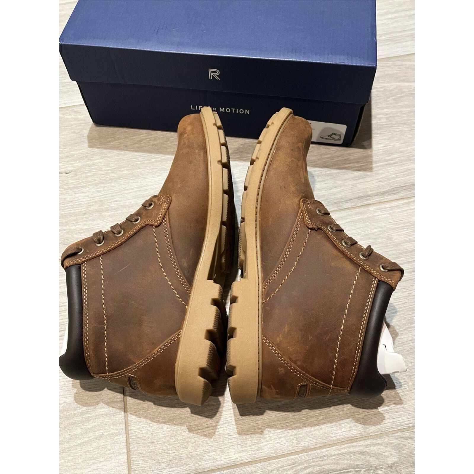 Rockport ROCKPORT Rugged Bucks Men 8.5 M Waterproof Boot Brown Size US 8.5 / EU 41-42 - 13 Thumbnail