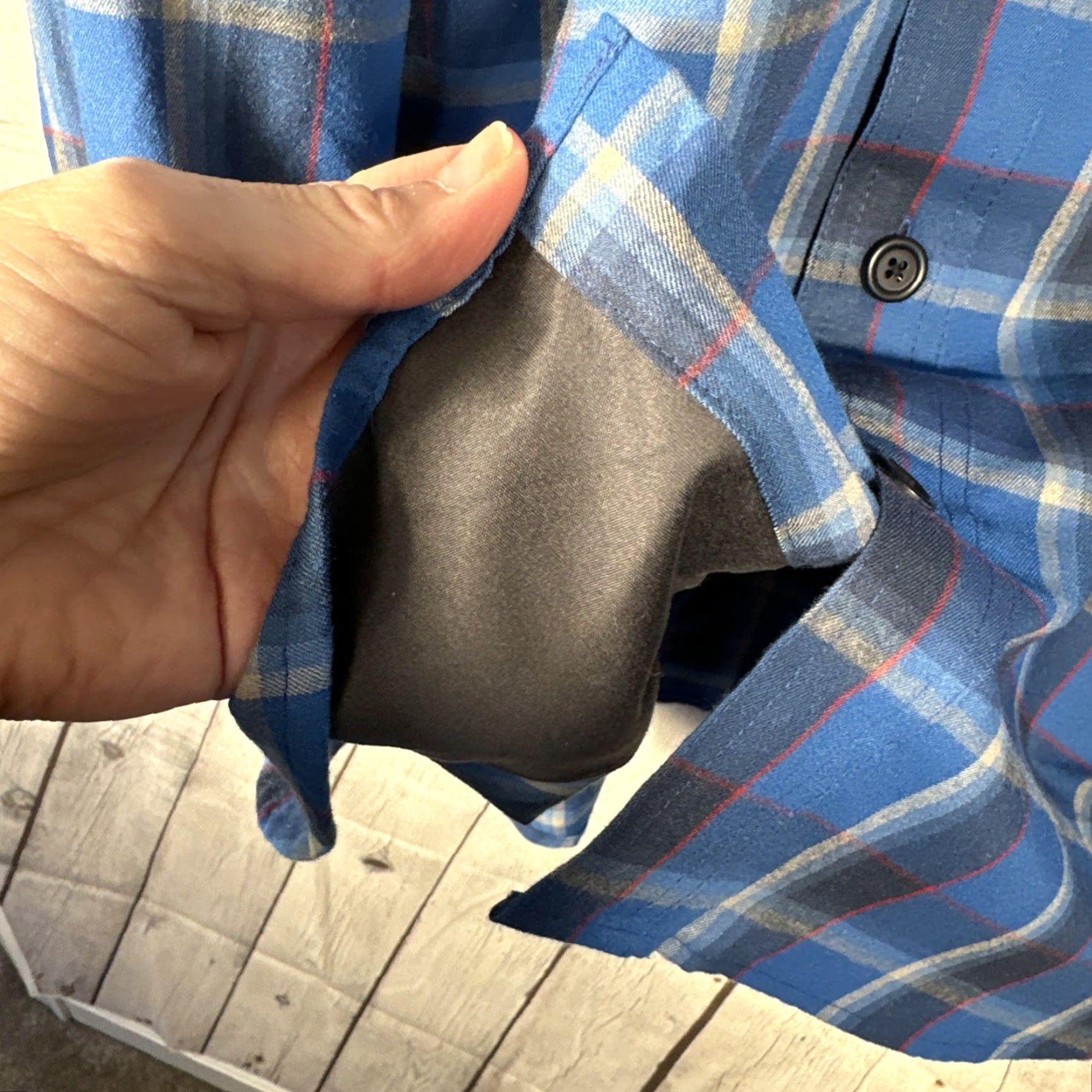 Vintage Alaskan Hardgear Midnight Sun Flannel Shirt Mens LT Plaid Wool Blend Outdoor)' Size US L / EU 52-54 / 3 - 3 Thumbnail