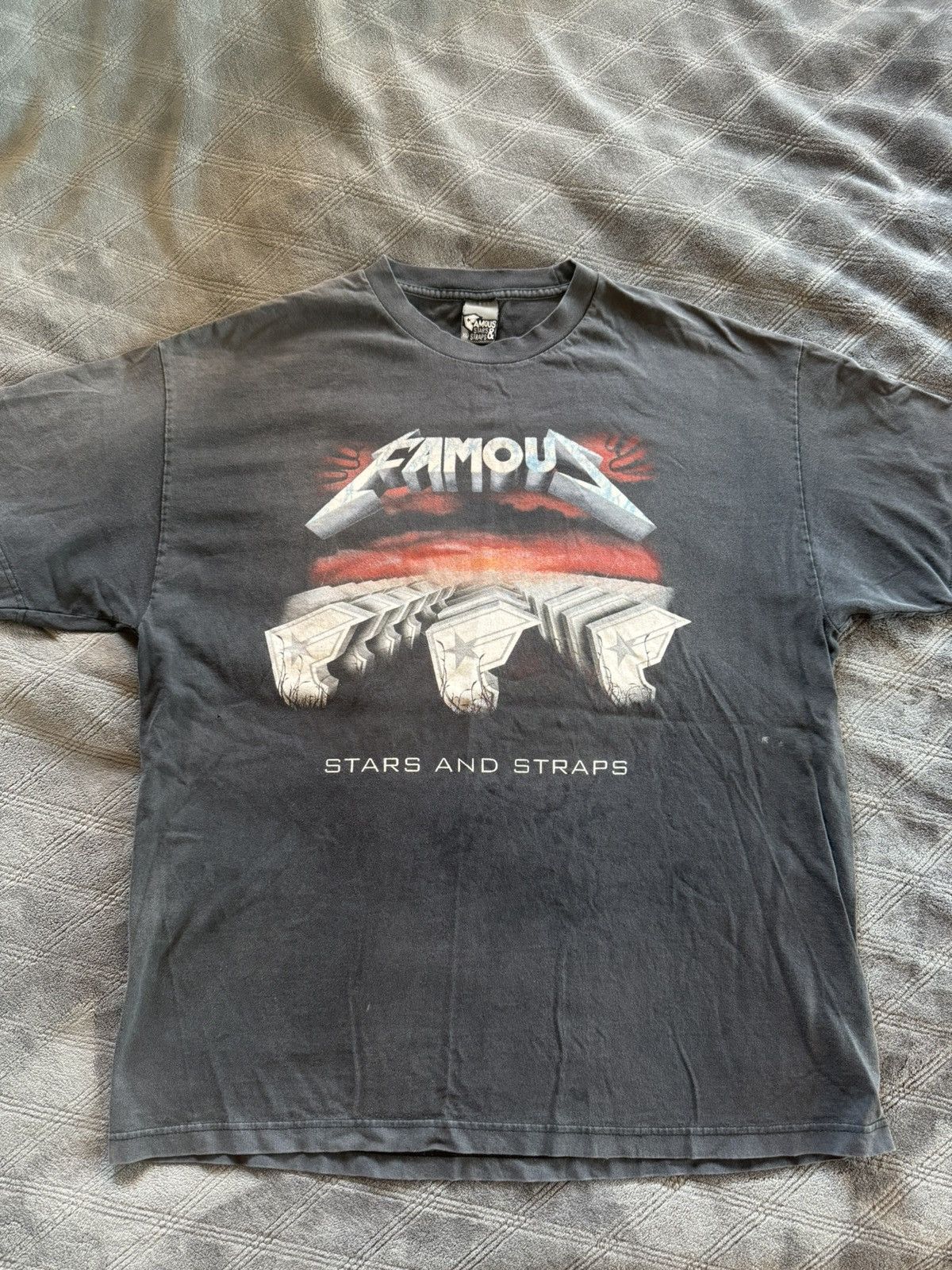 Famous Stars And Straps FAMOUS Stars and Straps Metallica Parody Tee Size US XL / EU 56 / 4 - 1 Thumbnail