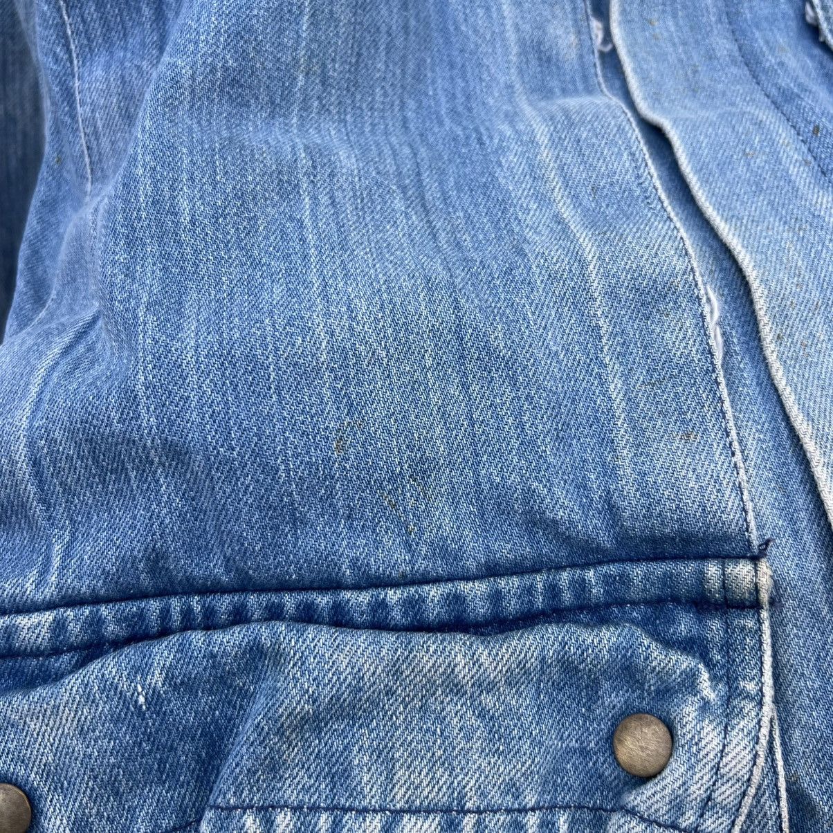 Lee “VINTAGE” 90s LEE LIGHT WASH DENIM ZIP-UP FIELD JACKET Size US L / EU 52-54 / 3 - 8 Thumbnail
