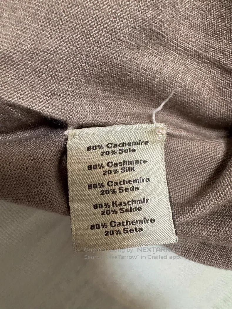 Hermes Hermes Cashmere Jumper, 80% Cashmere + 20% Mulberry Silk Size US M / EU 48-50 / 2 - 8 Thumbnail