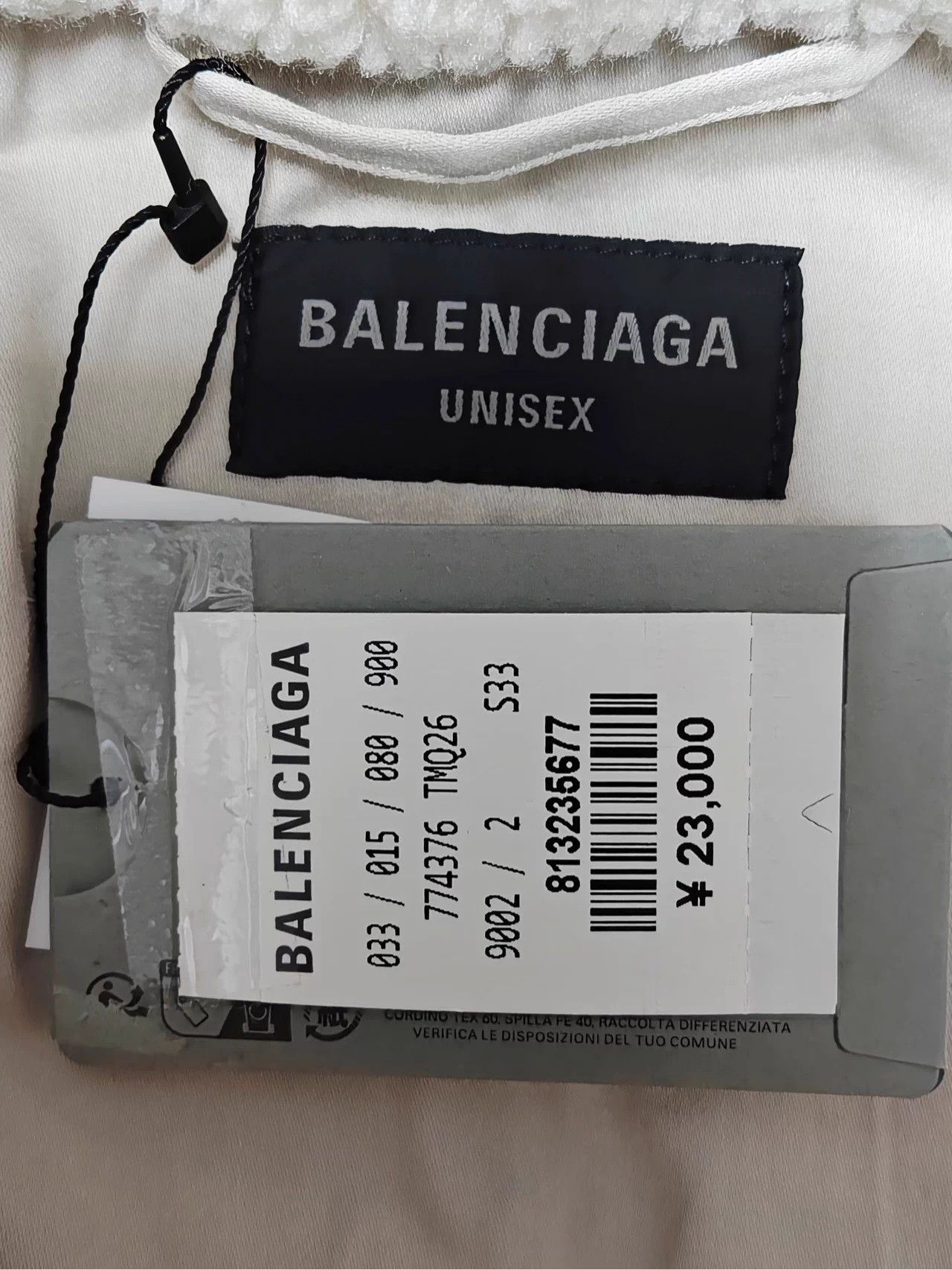 Balenciaga Balenciaga 23FW Teddy Lamb Fleece Logo Lapel Collar Puffer Size M / US 6-8 / IT 42-44 - 4 Thumbnail