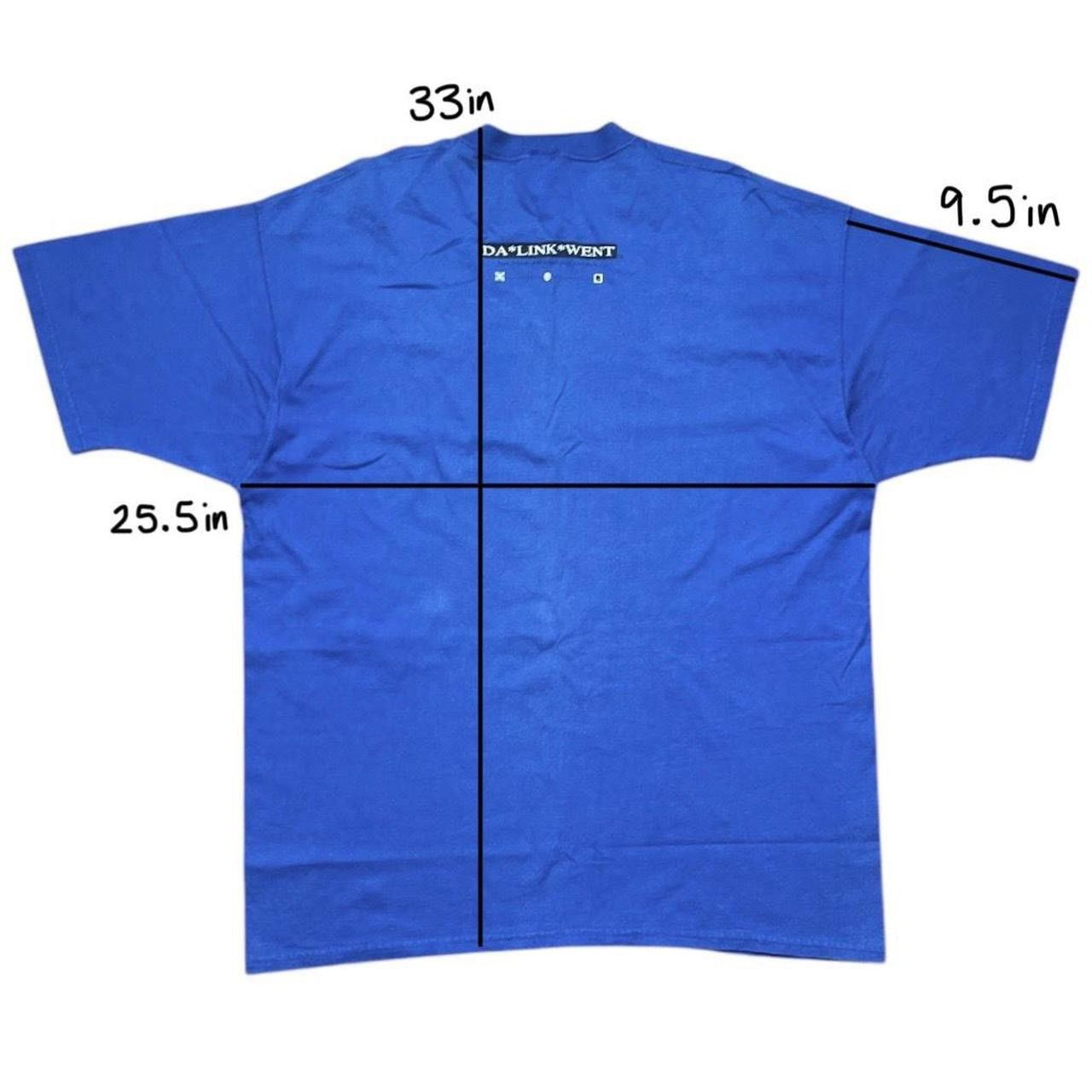 Rap Tees × Vintage baggy 90s da link went tee Size US XXL / EU 58 / 5 - 2 Thumbnail