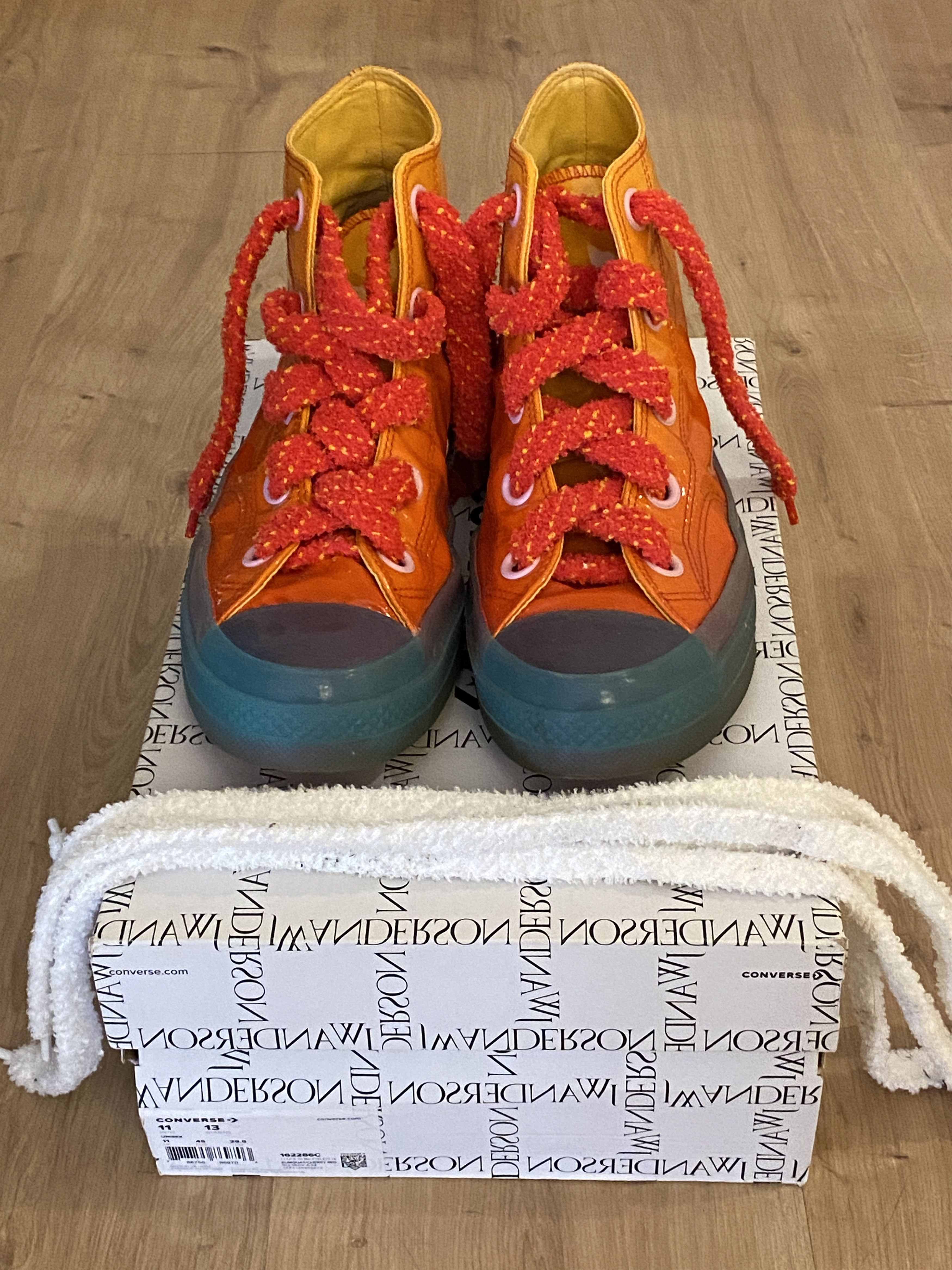 Converse × JW Anderson Converse x JW Anderson - Chuck Taylor Toy Kumquat Size US 11 / EU 44 - 7 Thumbnail