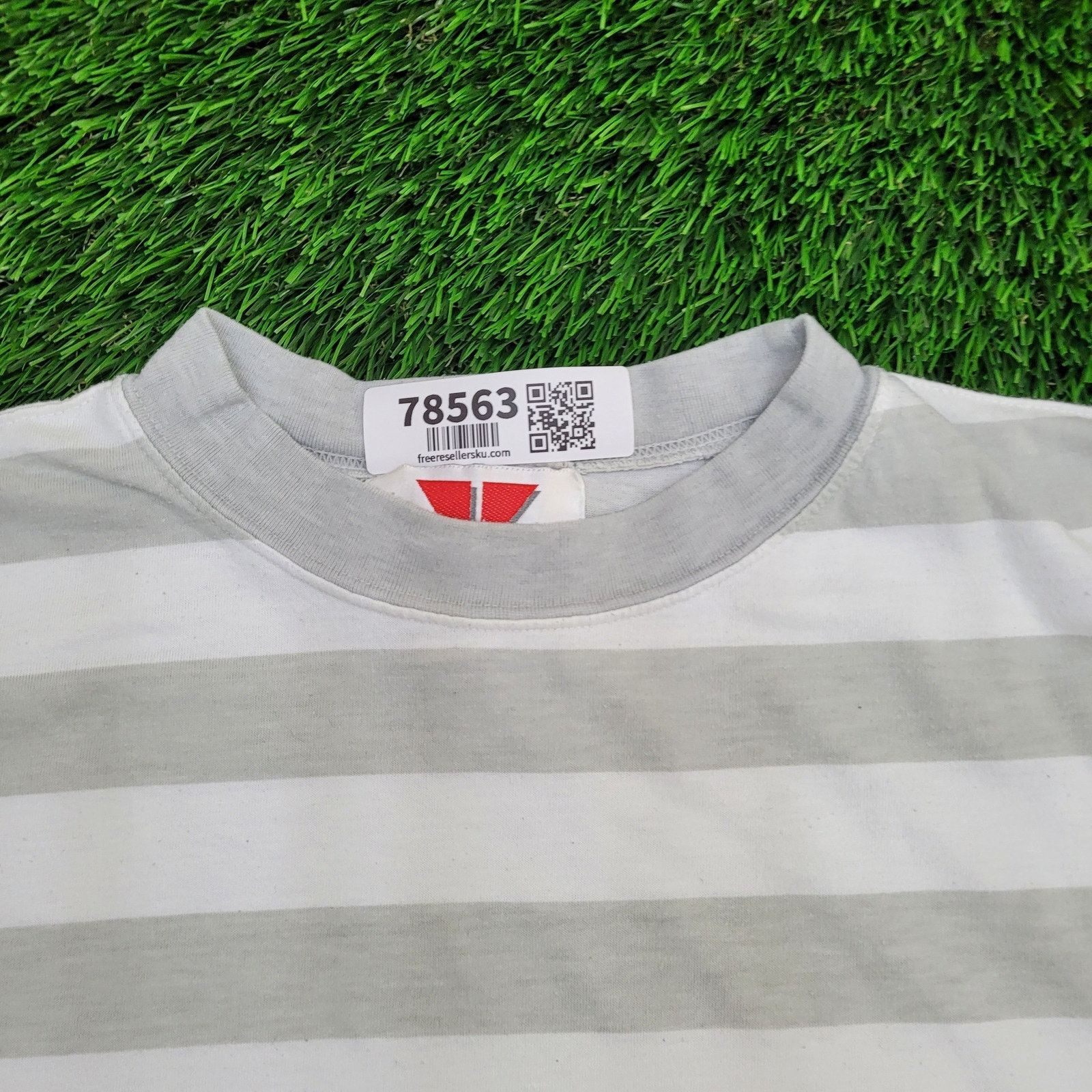 Winners Circle VTG Winners Horizontal Stripe Shirt Large 24x28 Pastel Size US L / EU 52-54 / 3 - 2 Thumbnail