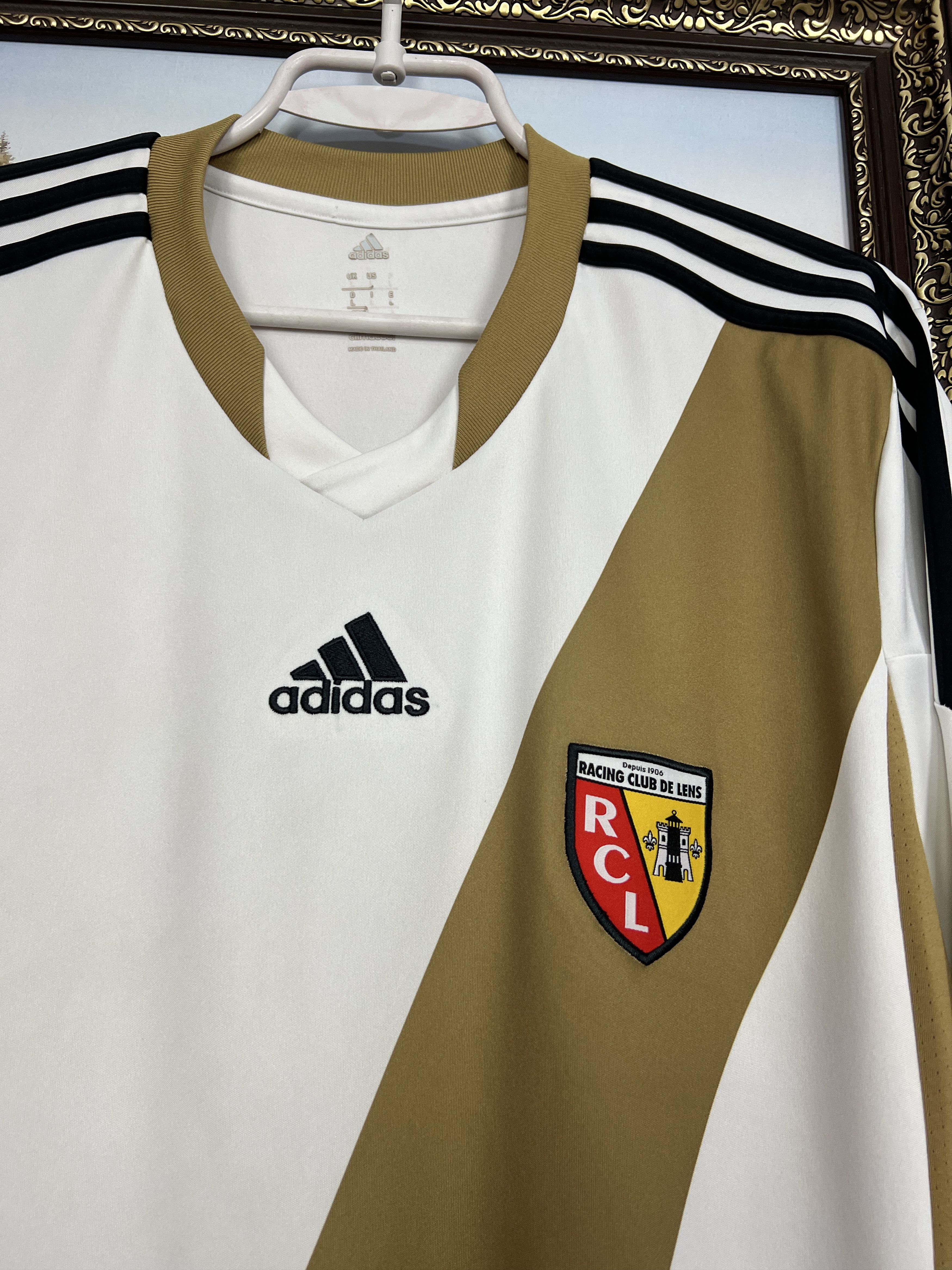 Adidas Lens Away football shirt Soccer Jersey Long Sleeve Trikot Size US L / EU 52-54 / 3 - 3 Thumbnail
