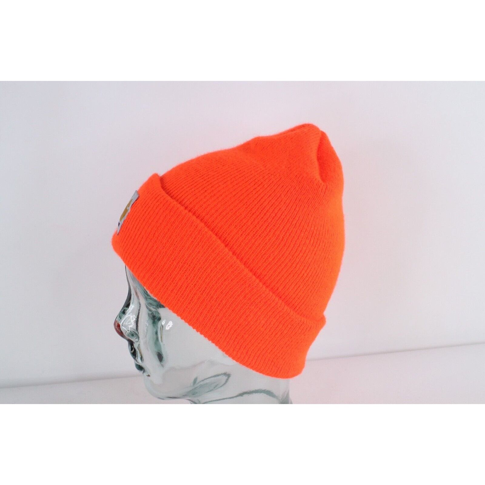 Carhartt × Vintage Vintage Carhartt Spell Out Box Logo Knit Winter Beanie Hat C Size ONE SIZE - 2 Thumbnail