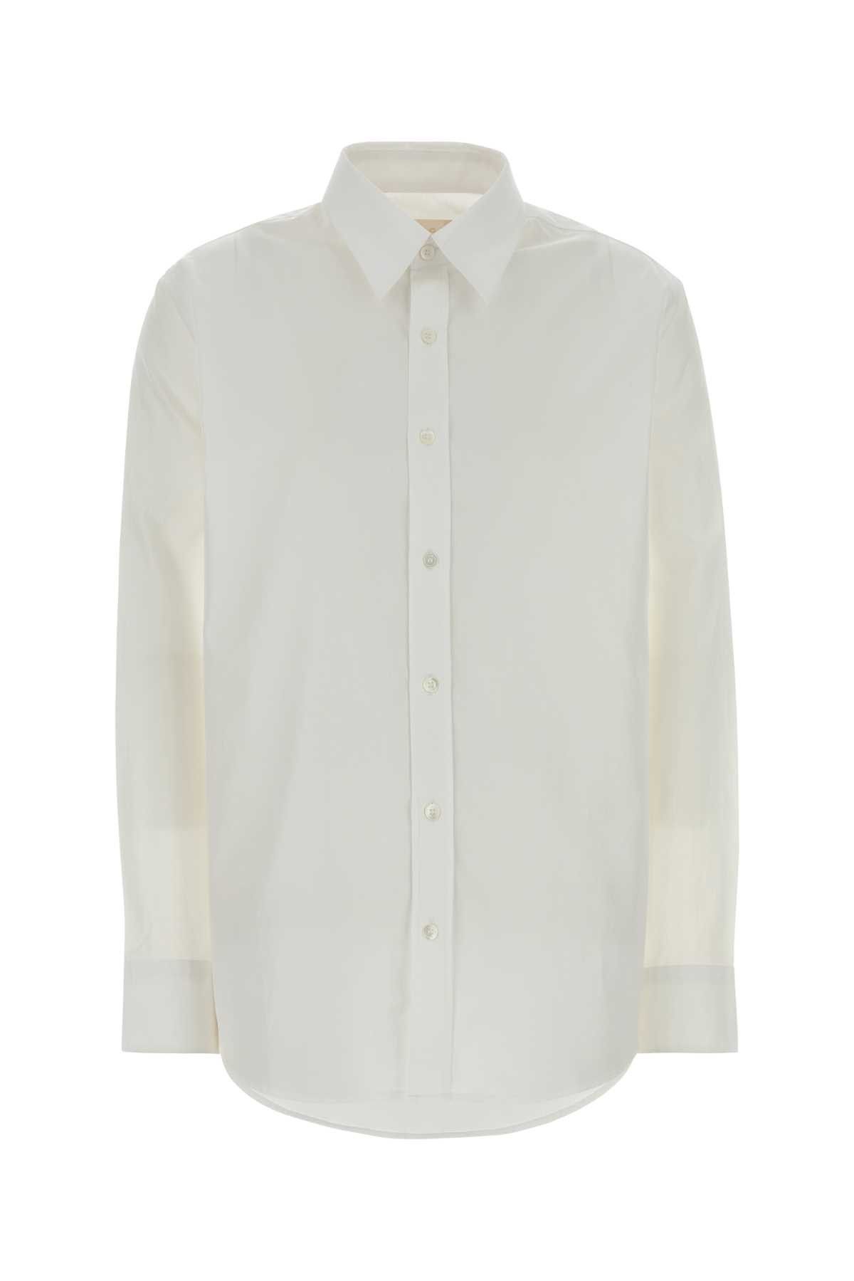 A.P.C. White Poplin Shirt Size S / US 4 / IT 40 - 1 Thumbnail