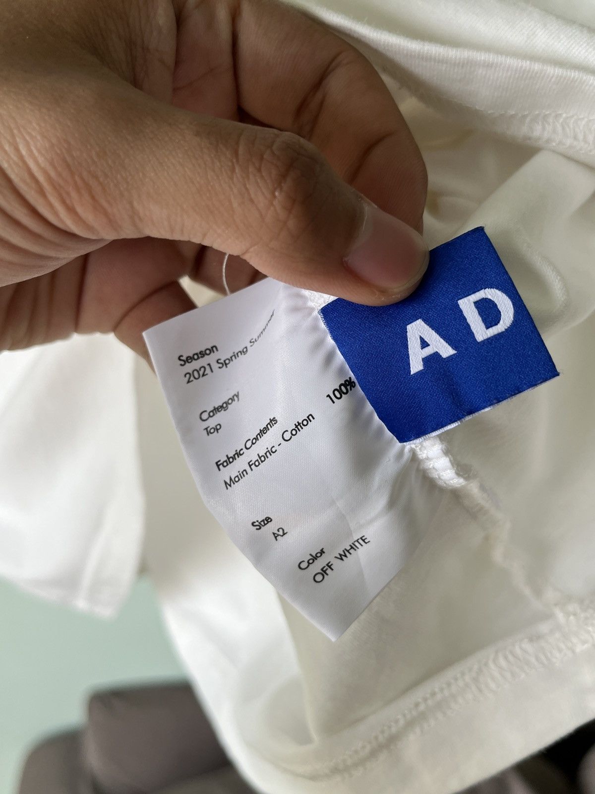 Ader Error Ader Error X Maison Kitsune Tshirt Size US M / EU 48-50 / 2 - 6 Thumbnail