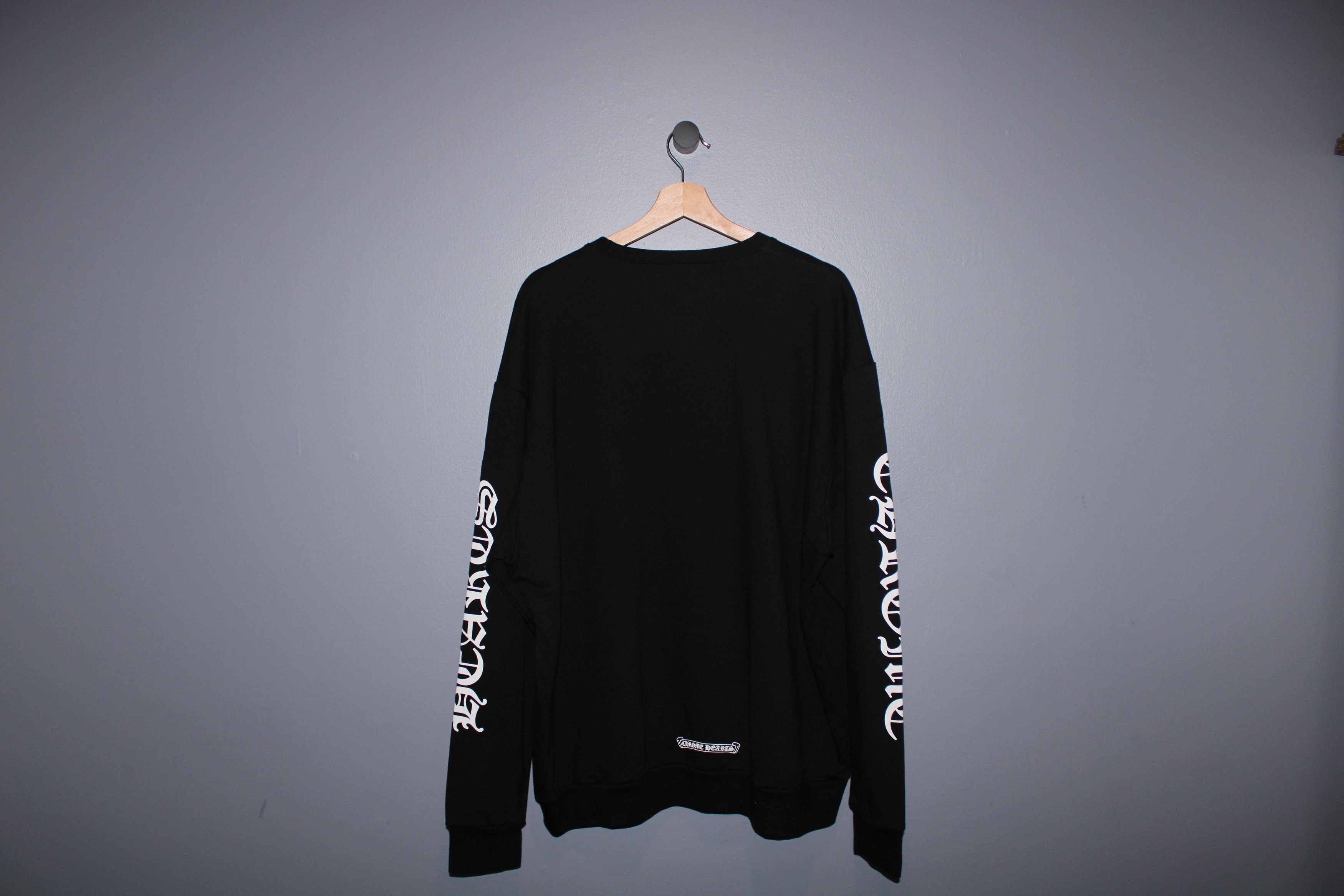 Chrome Hearts CHROME HEARTS NECKLOGO CREWNECK Size US XL / EU 56 / 4 - 2 Thumbnail