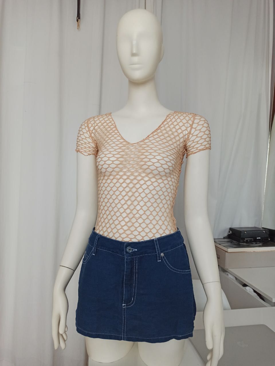 Jean Paul Gaultier Mini Dress Jean Paul Gaultier for JPG Jeans Label Size M / US 6-8 / IT 42-44 - 19 Thumbnail