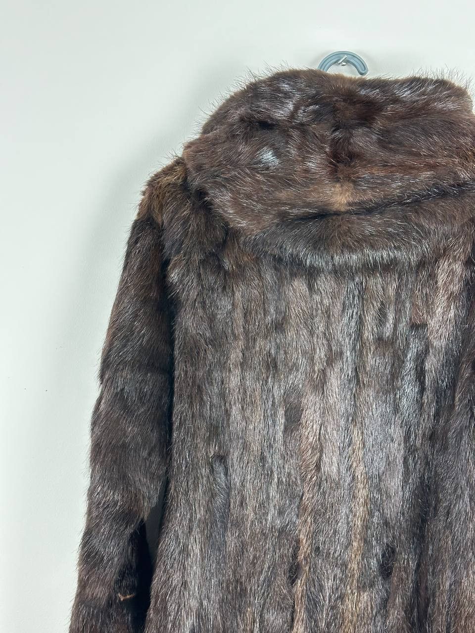 Vintage Vintage Real Fur Coat Luxury Brown Size L / US 10 / IT 46 - 17 Thumbnail