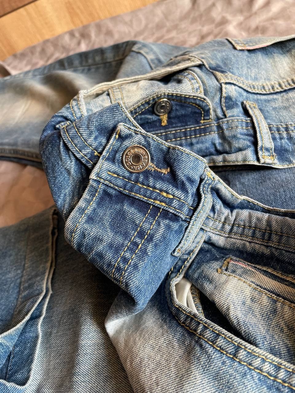 Dolce & Gabbana Crazy Rare Vintage Dolce & Gabbana jeans Y2k hype item Size US 33 - 10 Thumbnail