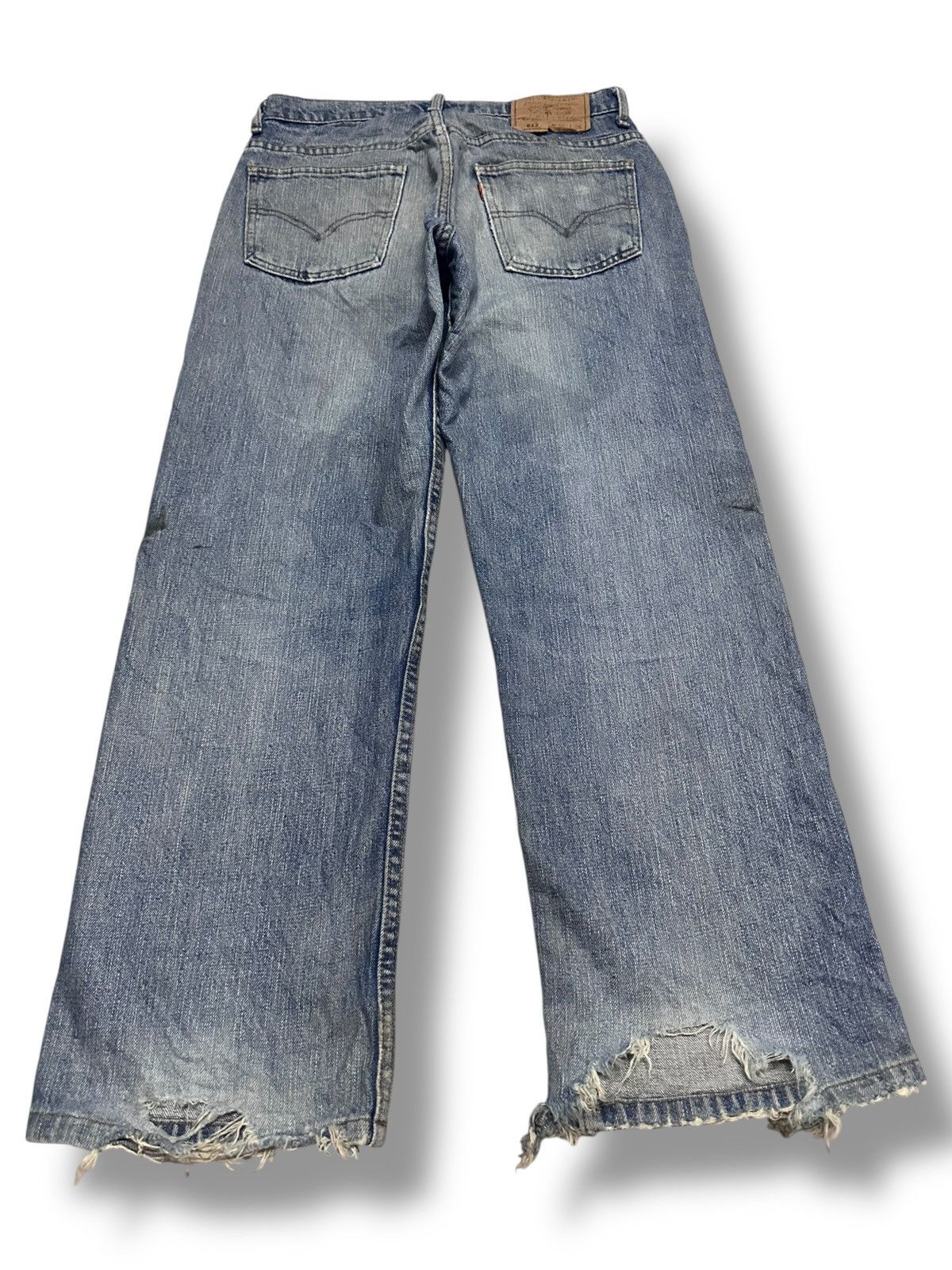 Levi's Levis 612 Vintage Orange TabDistressed Baggy & BlueWash Size US 30 / EU 46 - 2 Thumbnail