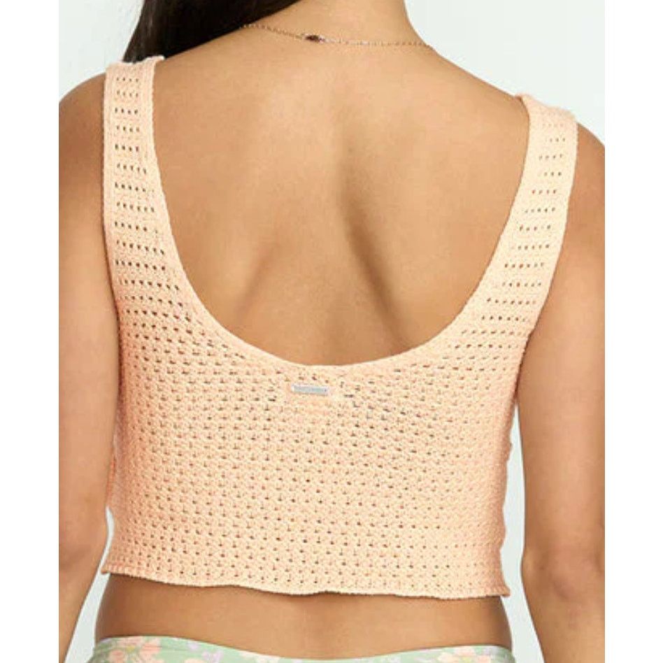 Billabong NEW Billabong Cade Crochet Sweater Tank Size Large Size L / US 10 / IT 46 - 2 Thumbnail