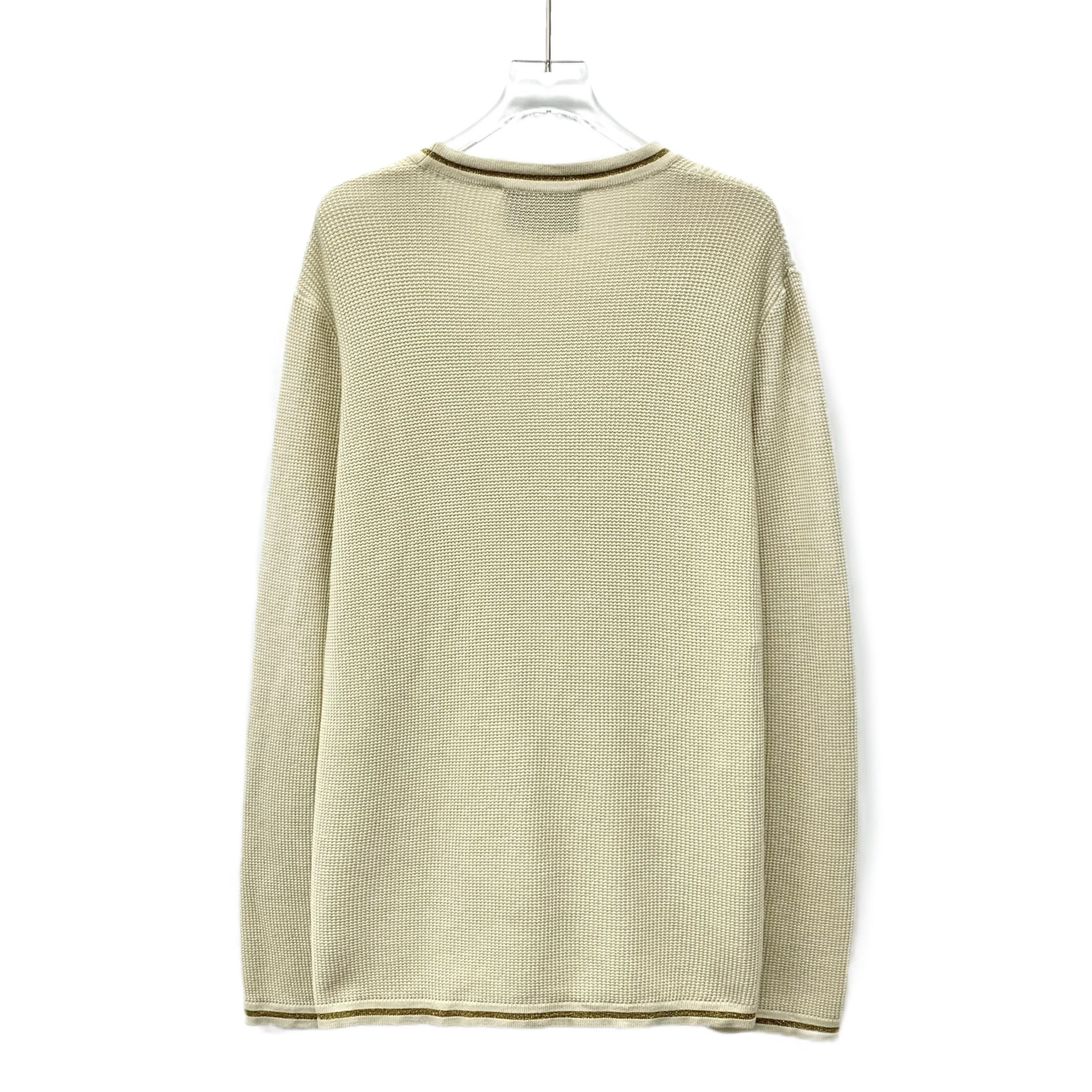 Gucci Gucci Wool Cardigan – Beige V-Neck Button-Up Knit (Size S) Size S / US 4 / IT 40 - 7 Thumbnail