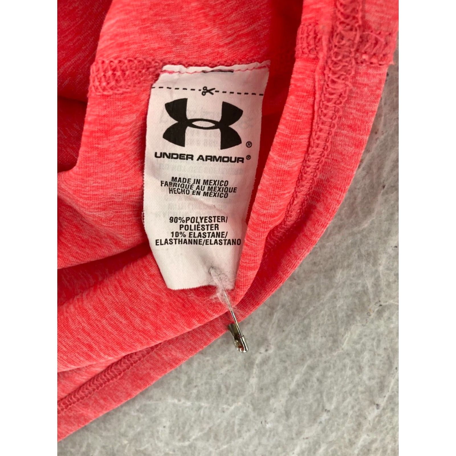 Under Armour Under Armour Shirt Womens Small Pink Fitted Heatgear Tank Top Size S / US 4 / IT 40 - 6 Thumbnail