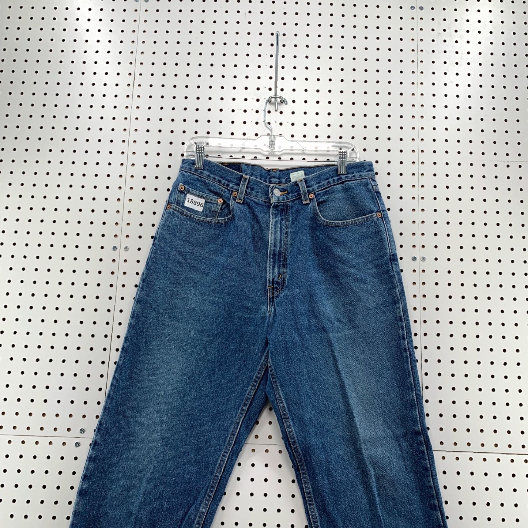 Levi's VINTAGE Levi's 550 Relaxed Fit Blue Denim Jeans 90s Mens 32x32 Size US 32 / EU 48 - 2 Thumbnail