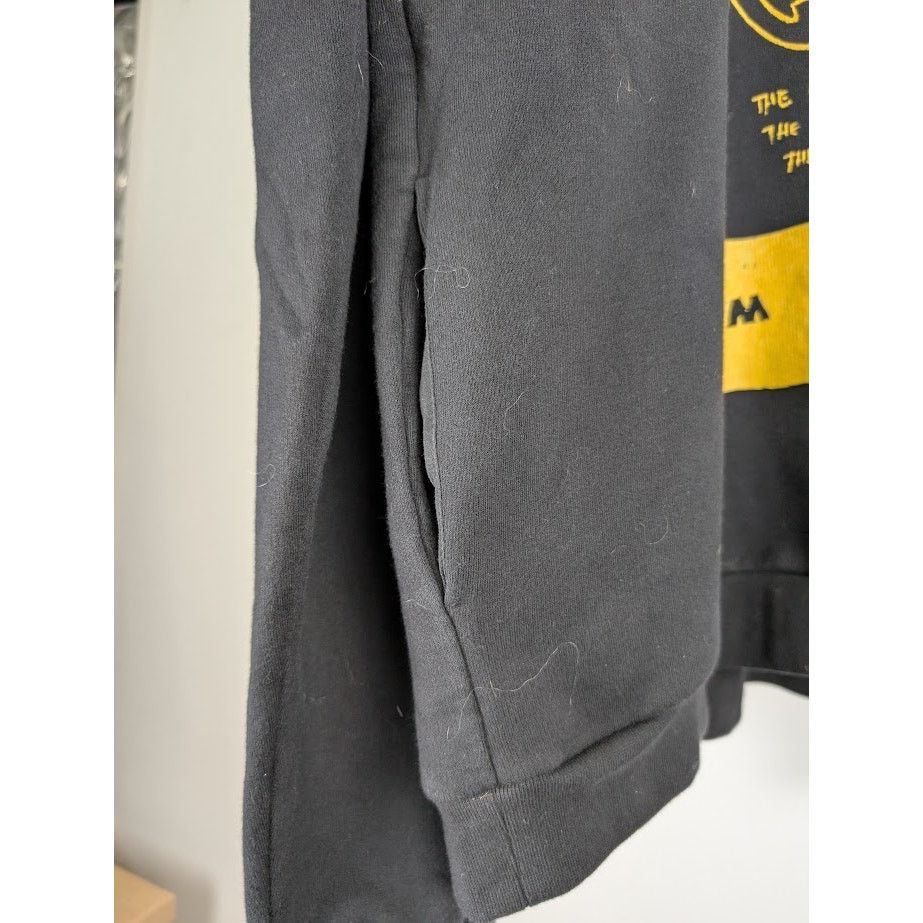 Marni o1rshd1 Brushed Organic Cotton Sweatshirt Hoodie in Black Size US L / EU 52-54 / 3 - 16 Thumbnail