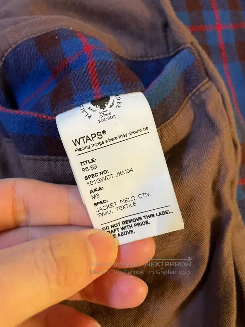 Wtaps Wtaps Diamond locomotive wind zipper jacket Size US M / EU 48-50 / 2 - 9 Thumbnail