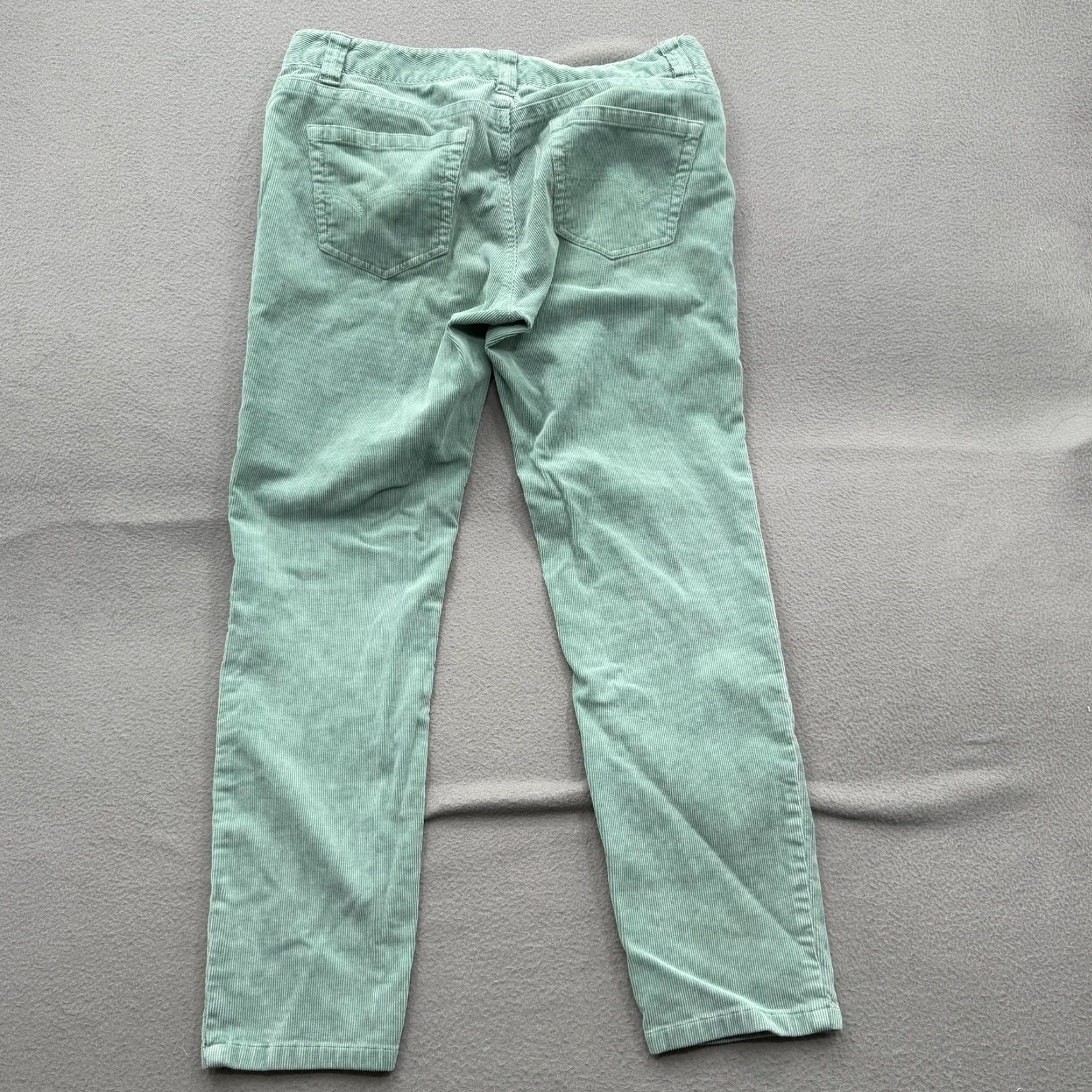 Vineyard Vines Vineyard Vines Pants Womens 6 Green Corduroy Stretch 5-Pocket Slim Ankle Preppy Size 28" / US 6 / IT 42 - 2 Thumbnail
