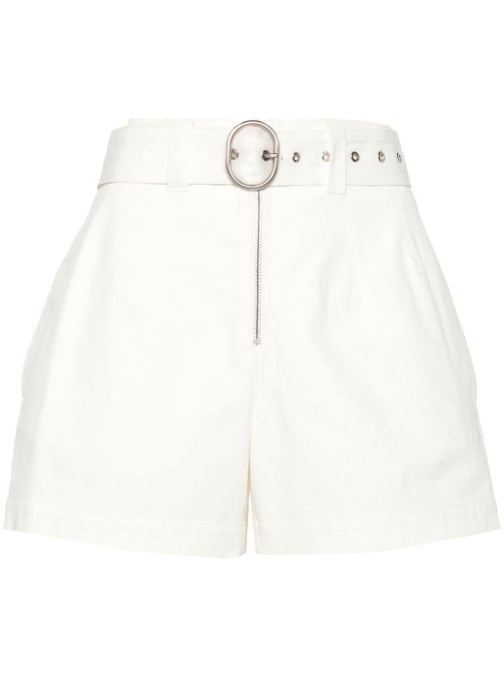 Jil Sander o1y1025 Short in off-White Size 26" / US 2 / IT 38 - 1 Thumbnail