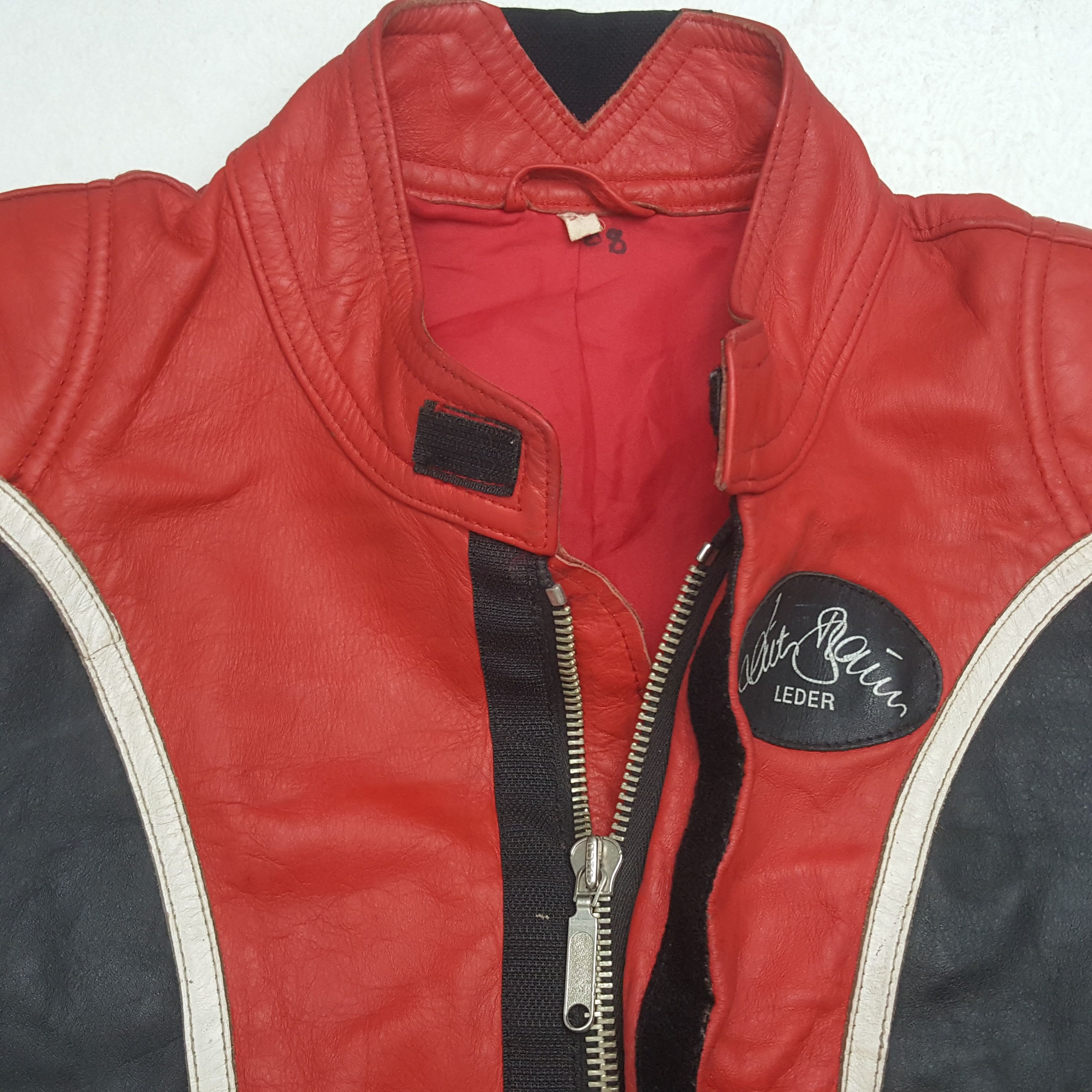 Vintage Vintage Harley Davidson Racing Bikers Leather Jacket 90s RR6 Size US S / EU 44-46 / 1 - 4 Thumbnail