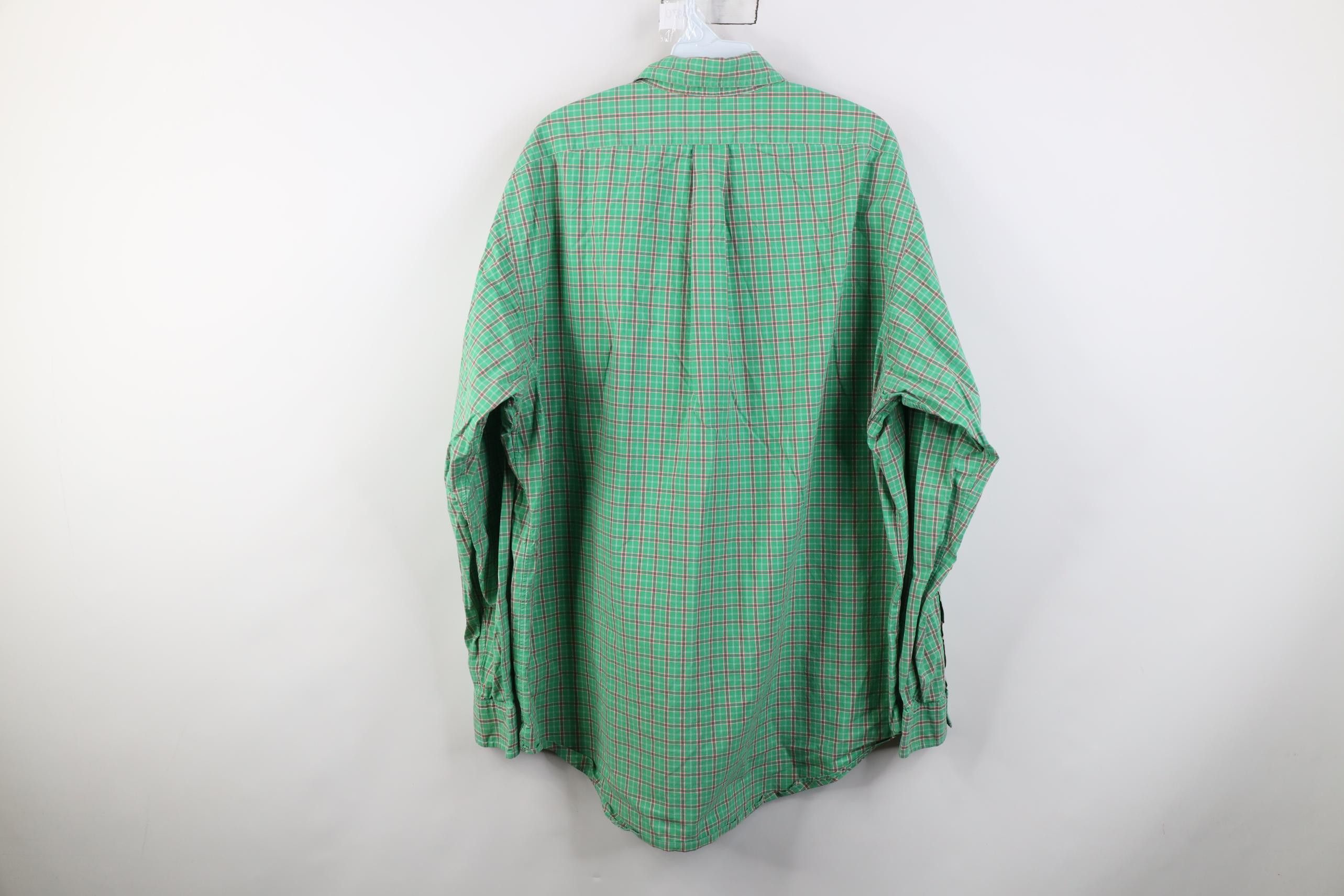 Polo Ralph Lauren Vintage 90s Ralph Lauren Collared Button Down Shirt Plaid Size US XL / EU 56 / 4 - 10 Thumbnail
