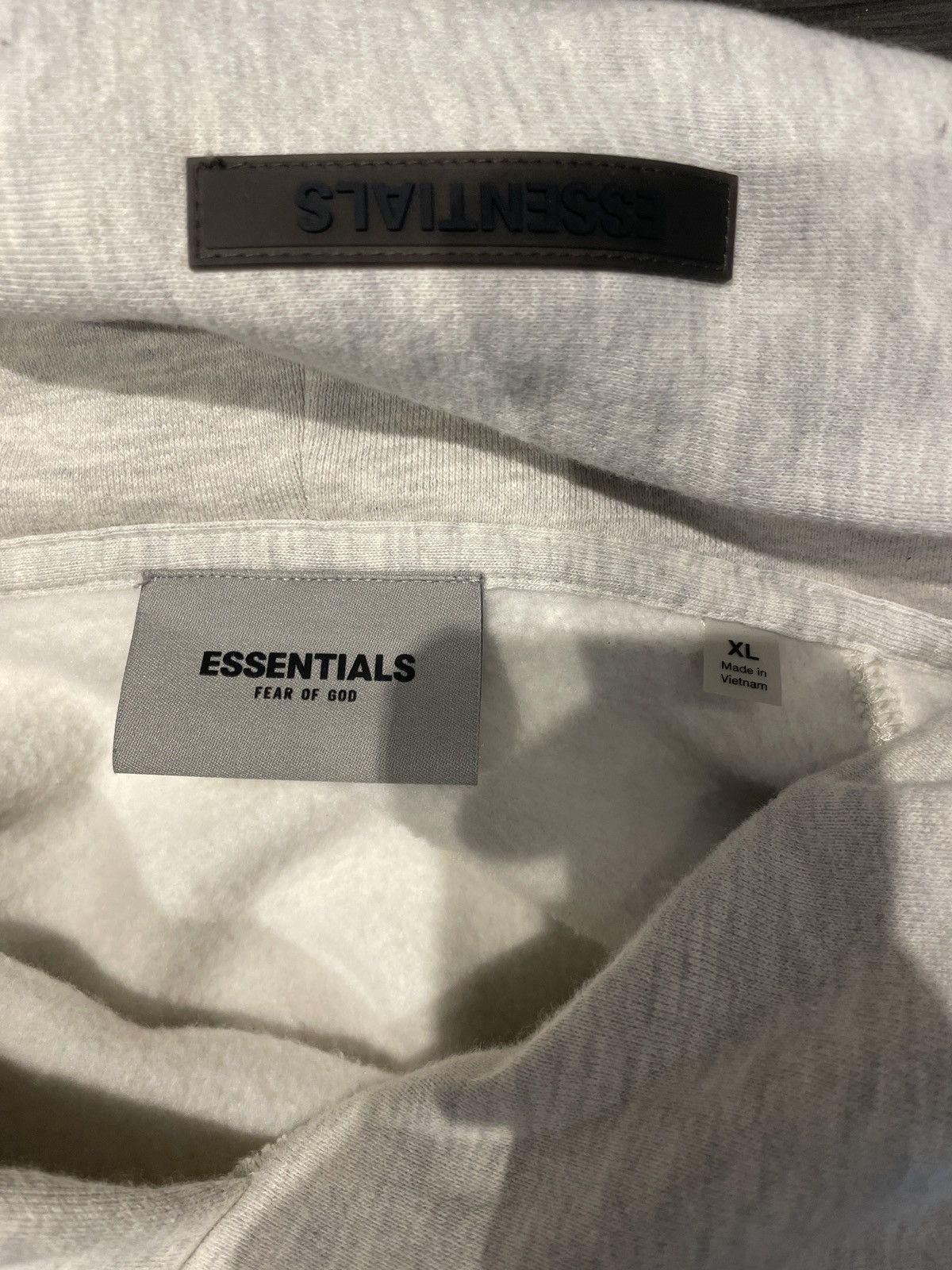 Essentials Fear of God Essentials Light Oatmeal Hoodie FW21 XL Size US XL / EU 56 / 4 - 4 Thumbnail