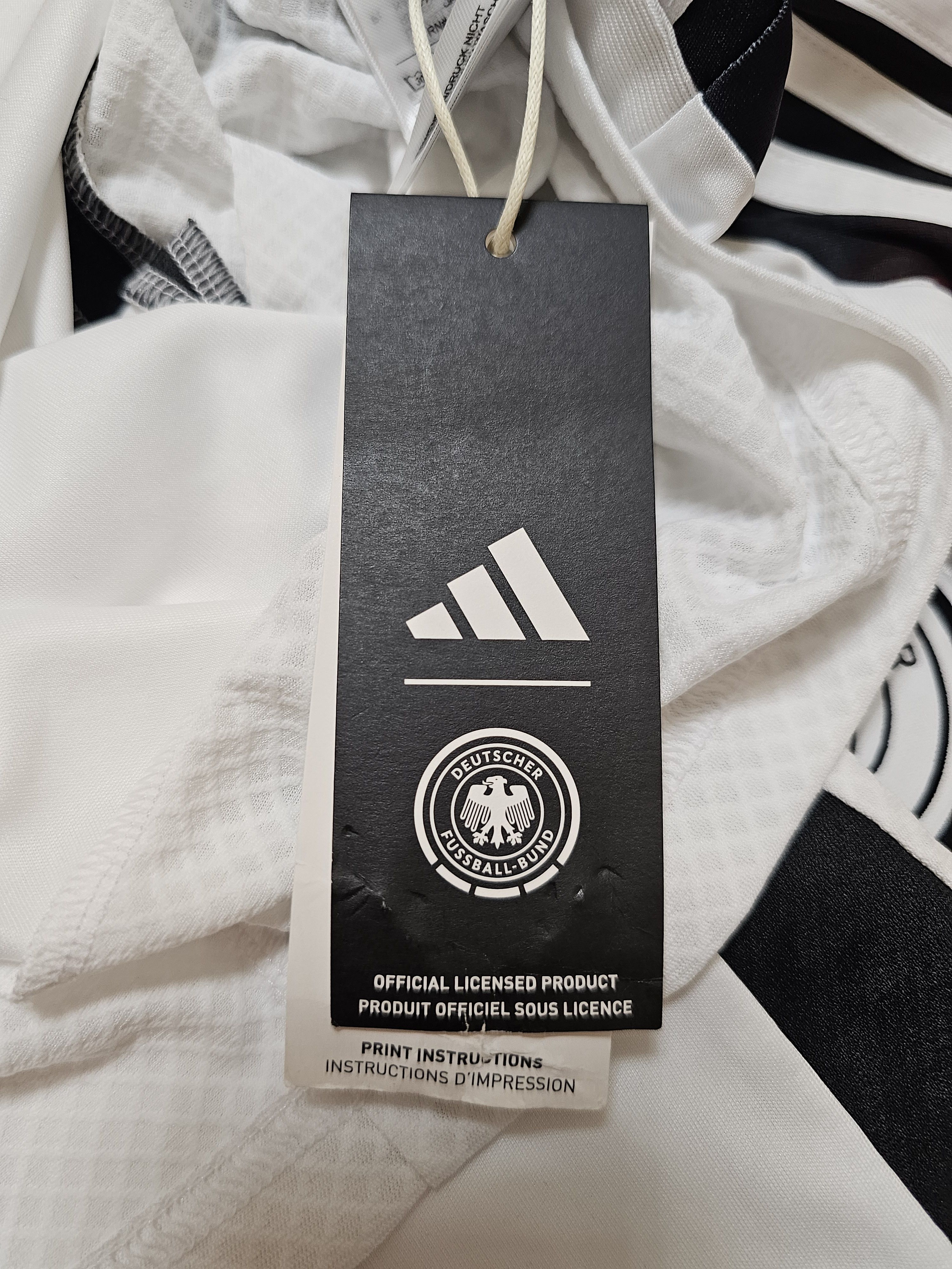 Adidas GERMANY 2024 HOME EURO KROOS FOOTBALL SHIRT SOCCER JERSEY Size US L / EU 52-54 / 3 - 7 Thumbnail