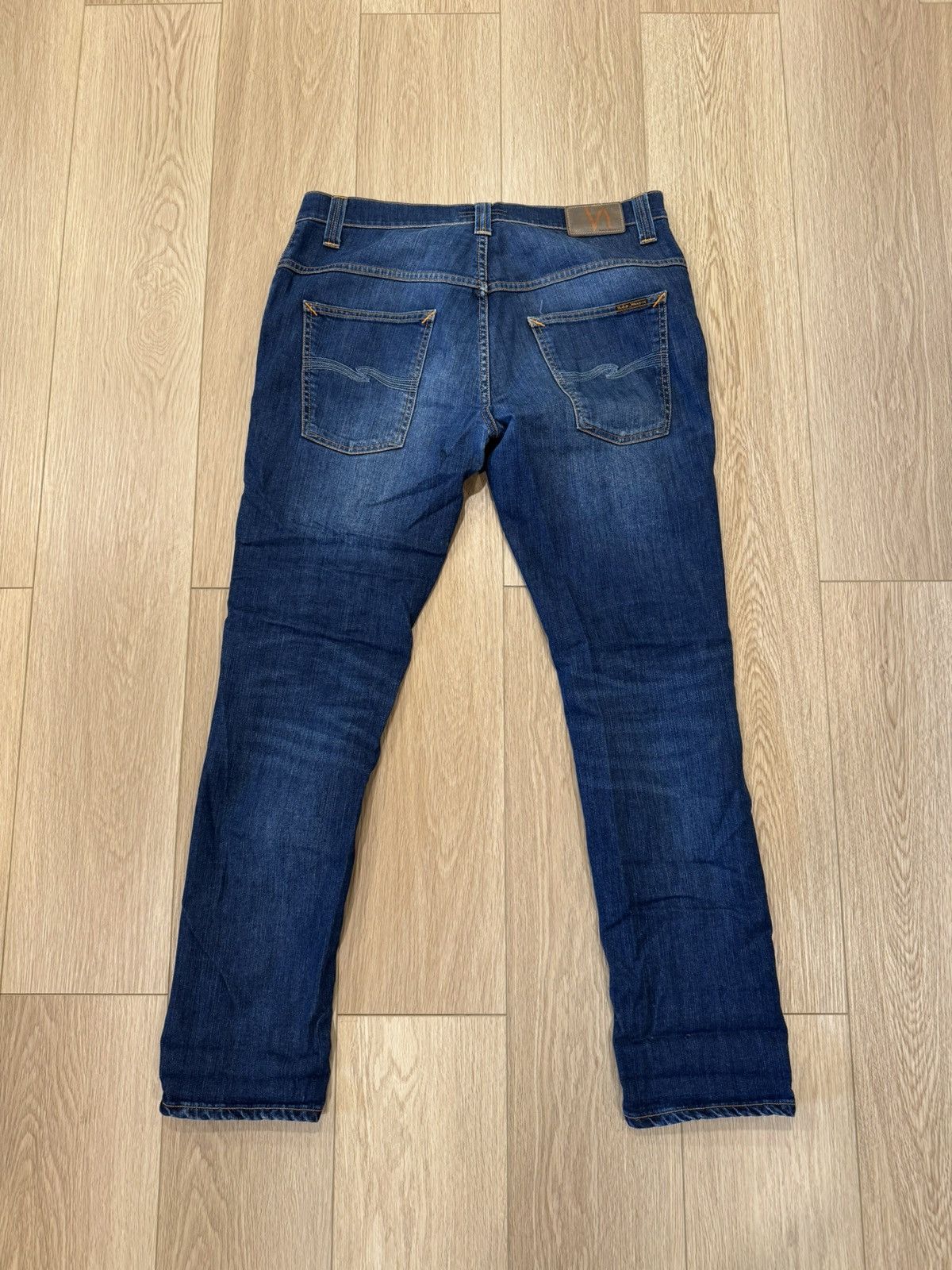 Nudie Jeans Nudie Jeans Thin Finn ‘pure streak’ Size US 34 / EU 50 - 2 Thumbnail
