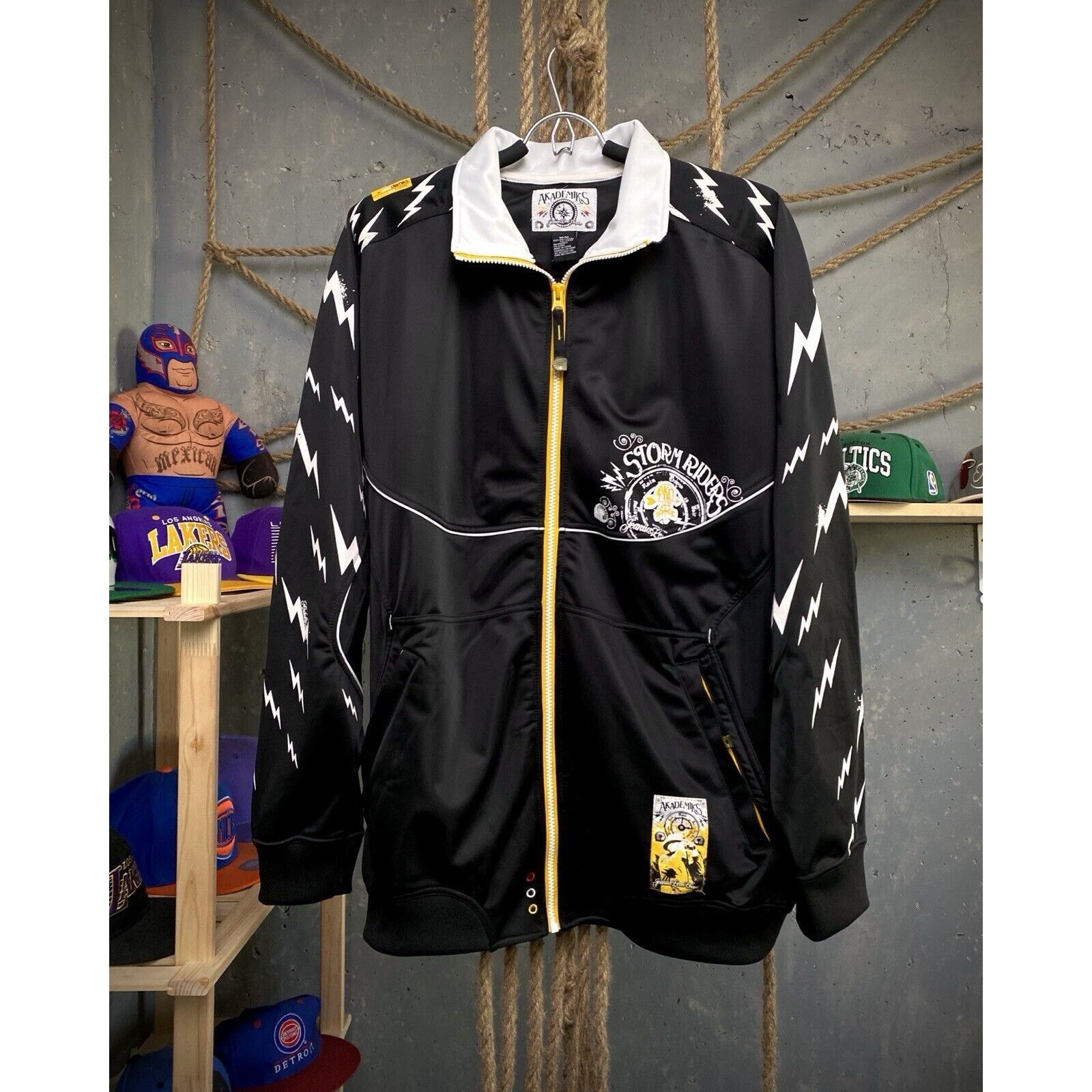 Dapper Dan × Vintage 1980s Dapper Dan Track Jacket Hip Hop