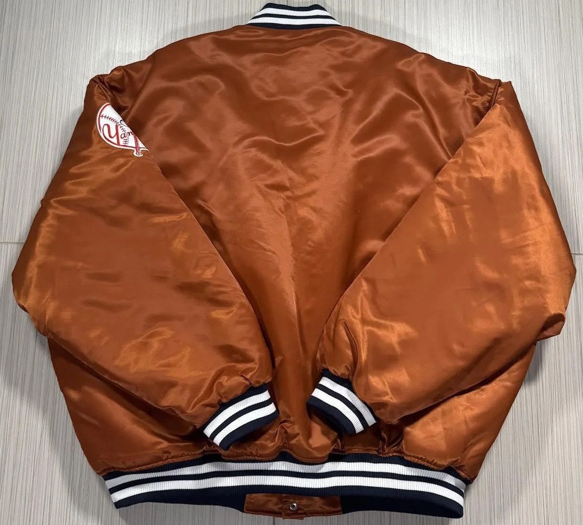 Starter Vintage Starter New York Yankees Burnt Orange Jacket 4XL Size US XXL / EU 58 / 5 - 3 Thumbnail