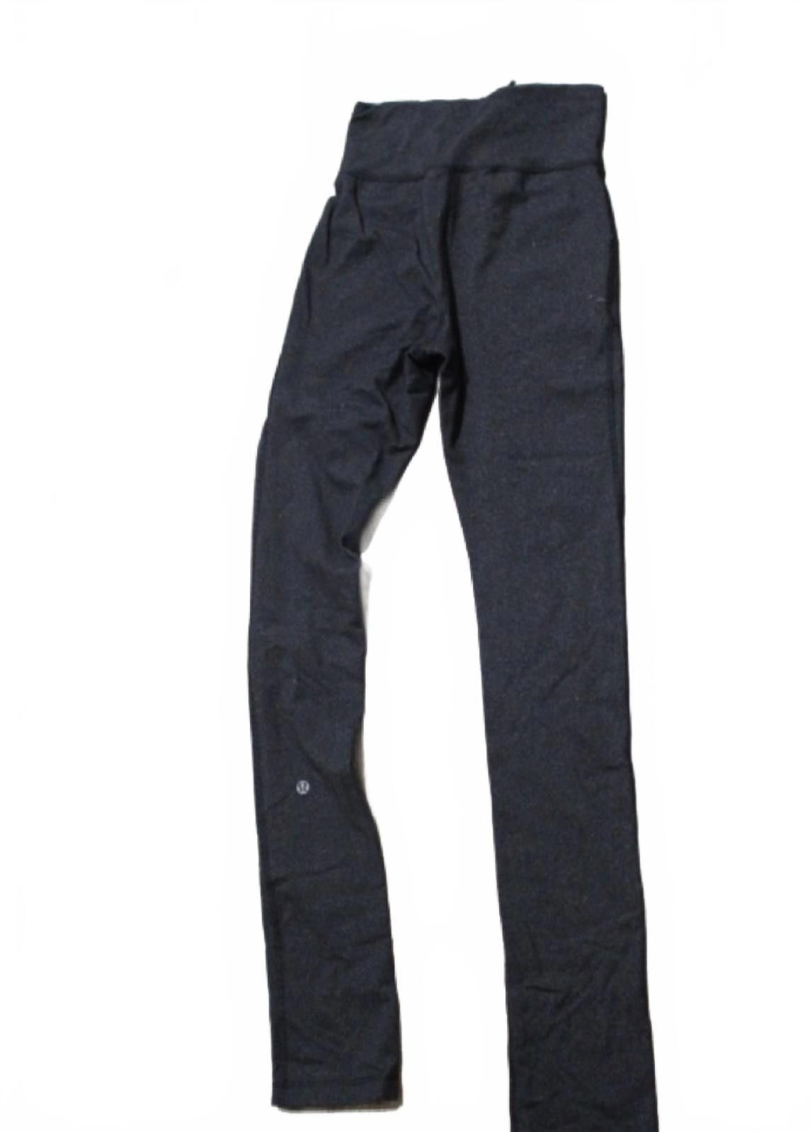 Lululemon Lululemon Gray High Waist Skinny Groove Pant with Pockets 4 Size 27" / US 4 / IT 40 - 1 Thumbnail