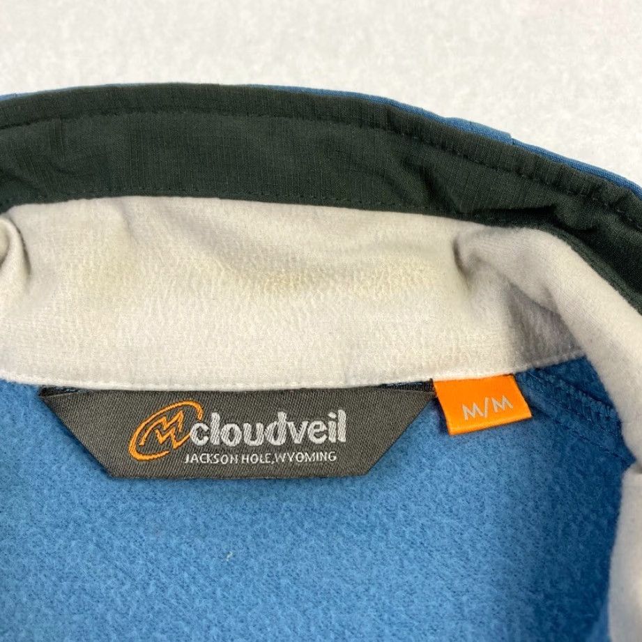 Vintage VINTAGE Cloudveil Jacket Women's Medium Blue Maize Cyclone Serendipity Soft Shell Size M / US 6-8 / IT 42-44 - 6 Thumbnail