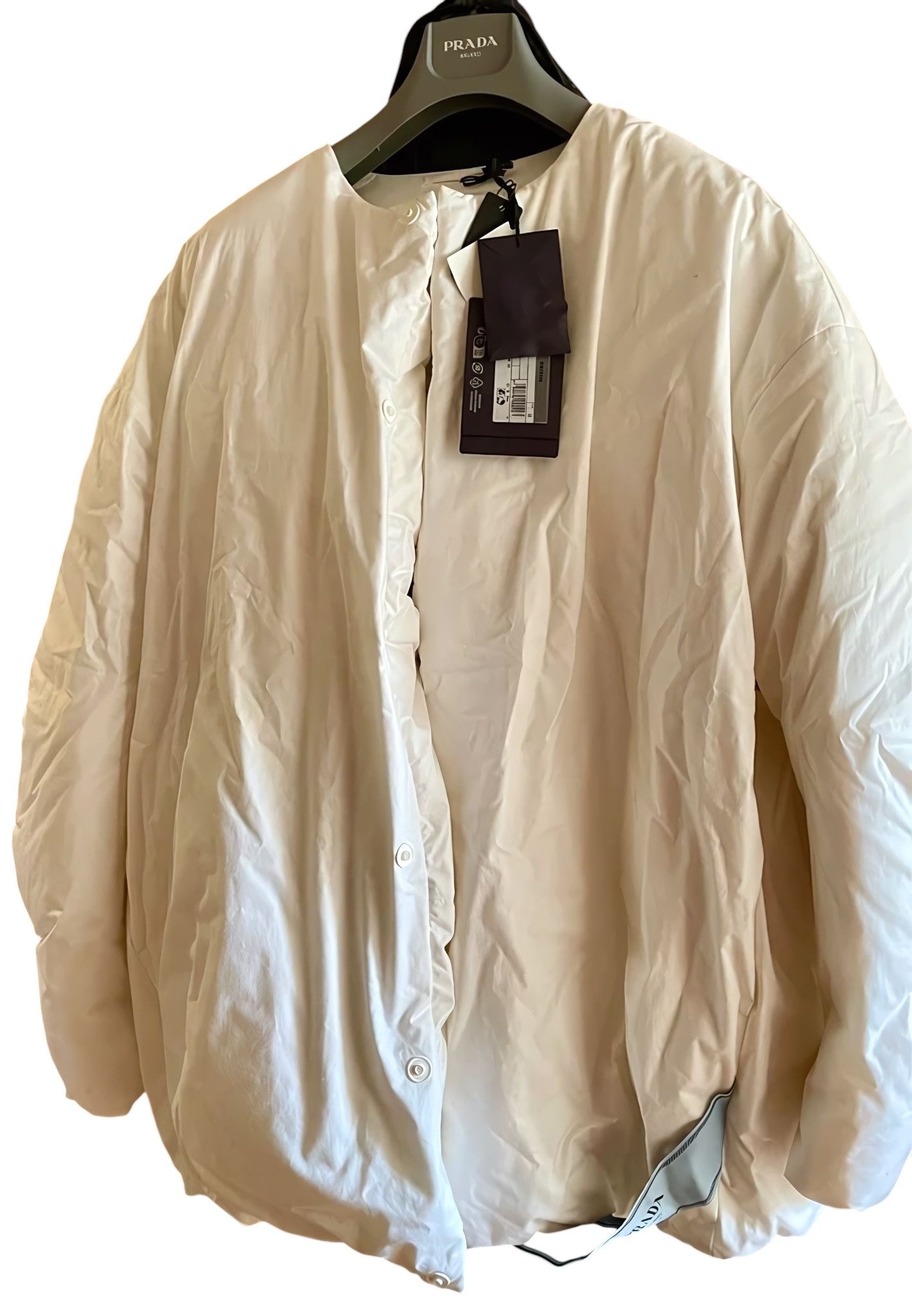 Prada F/W 2023 RUNWAY GOOSE DOWN BOMBER LINING BY RAF SIMONS Size US M / EU 48-50 / 2 - 3 Thumbnail