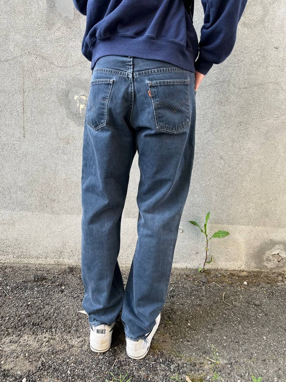 Vintage Levis 615 Distressed orange tab denim jeans pants