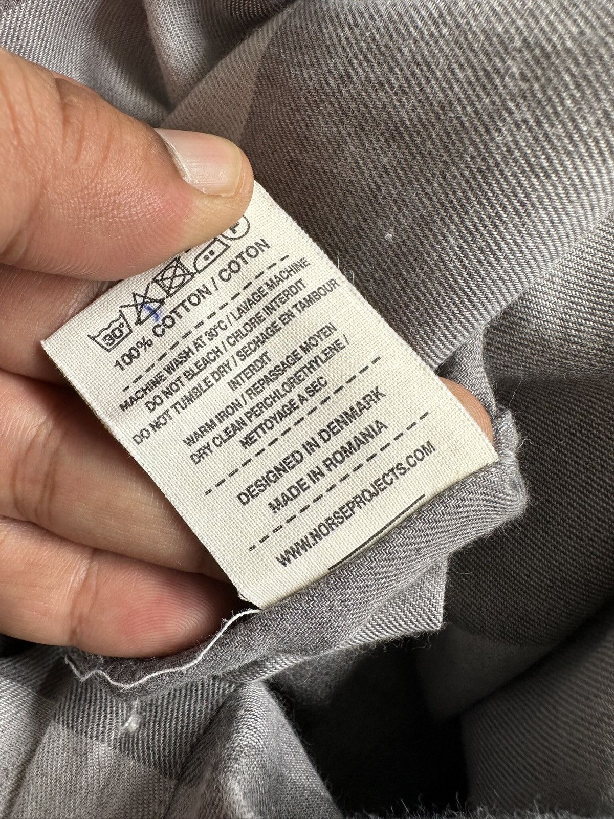 Norse Projects Norse Projects check button up shirt Size US S / EU 44-46 / 1 - 16 Thumbnail