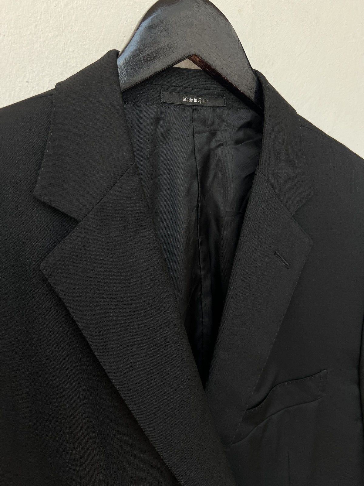 Ermenegildo Zegna Ermenegildo Zegna Tailored Blazer XL Black Wool Size 44R - 1 Thumbnail