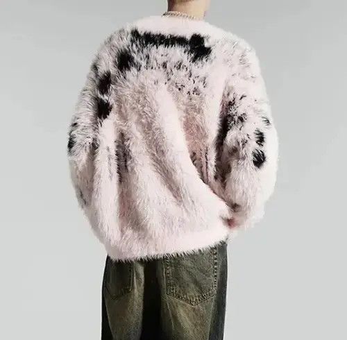 Other Winter Warm Graffiti Plush Sweater Size US M / EU 48-50 / 2 - 2 Thumbnail