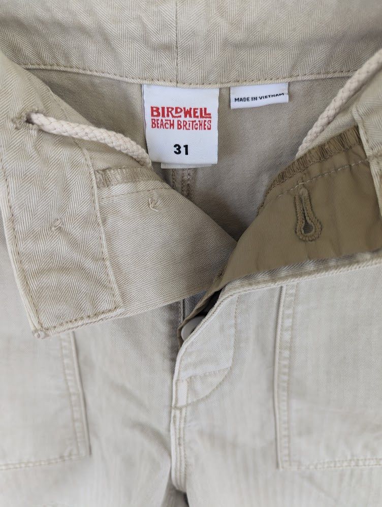 Other Birdwell Herringbone Camp Short | Stone | 31 / 32 / 33