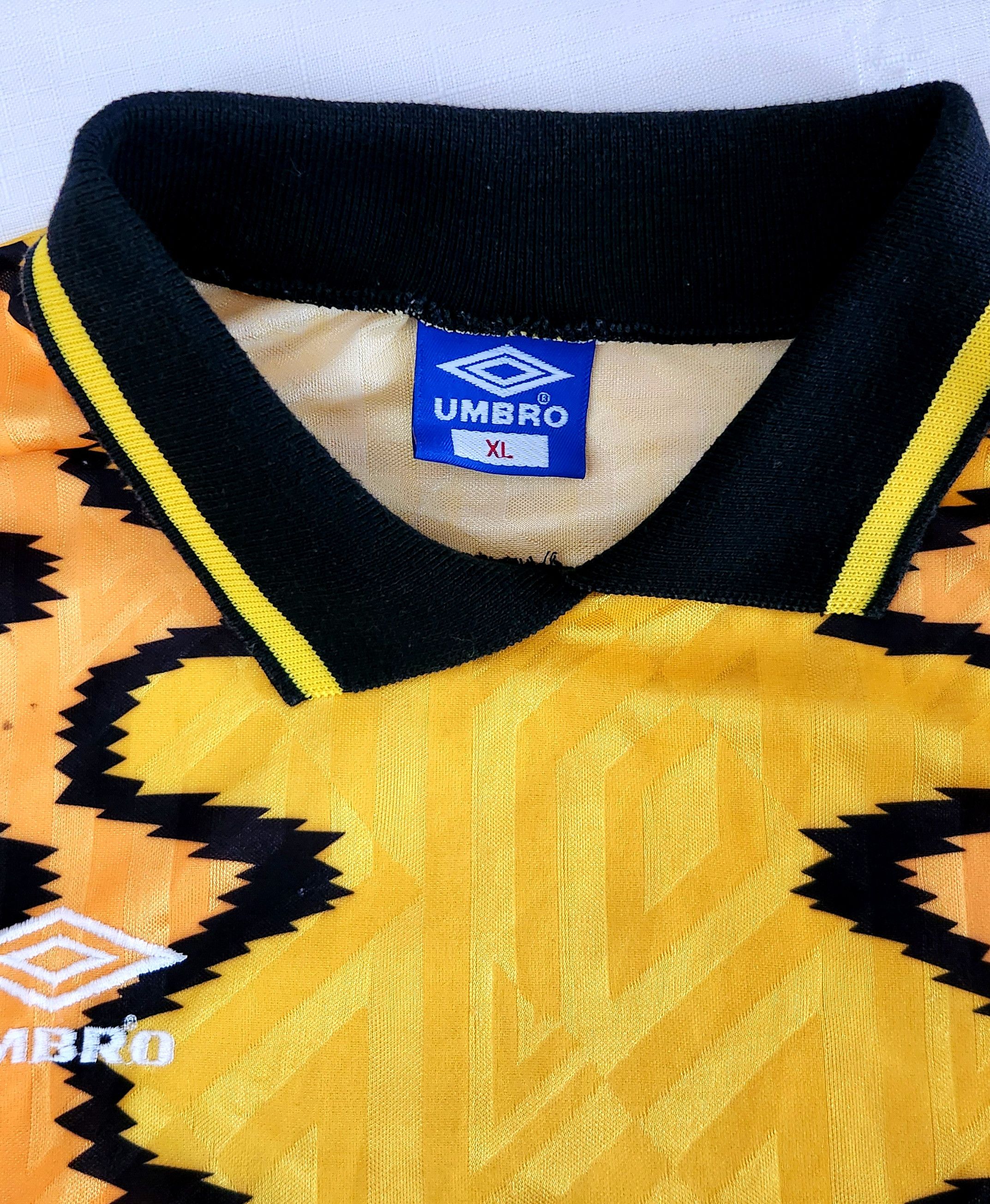Umbro × Vintage Umbro Rare True Vintage Soccer Jersey 90s goalkeeper templat Size US XL / EU 56 / 4 - 5 Thumbnail