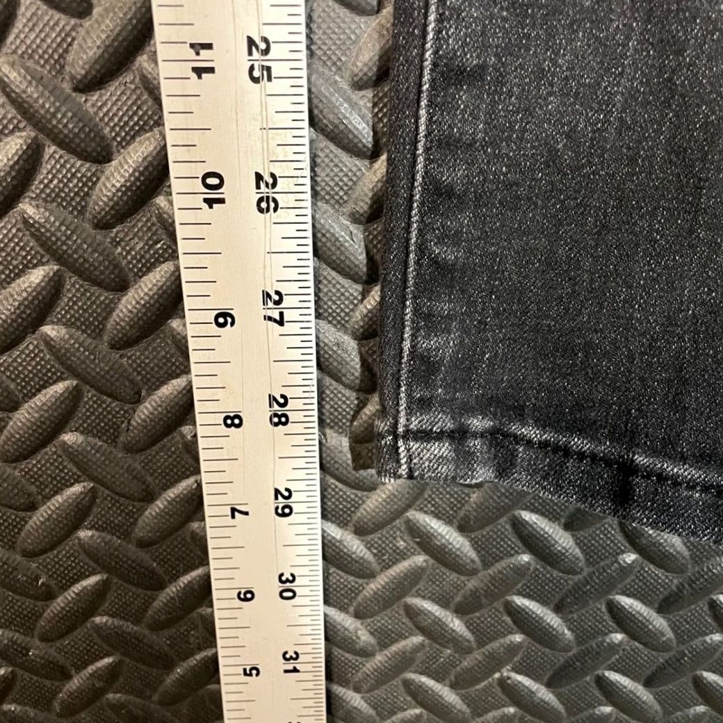 Athleta Athleta Sculptek Zíper Black Washed Denim Jeans High Rise Women's Size 6 Size 28" / US 6 / IT 42 - 7 Thumbnail