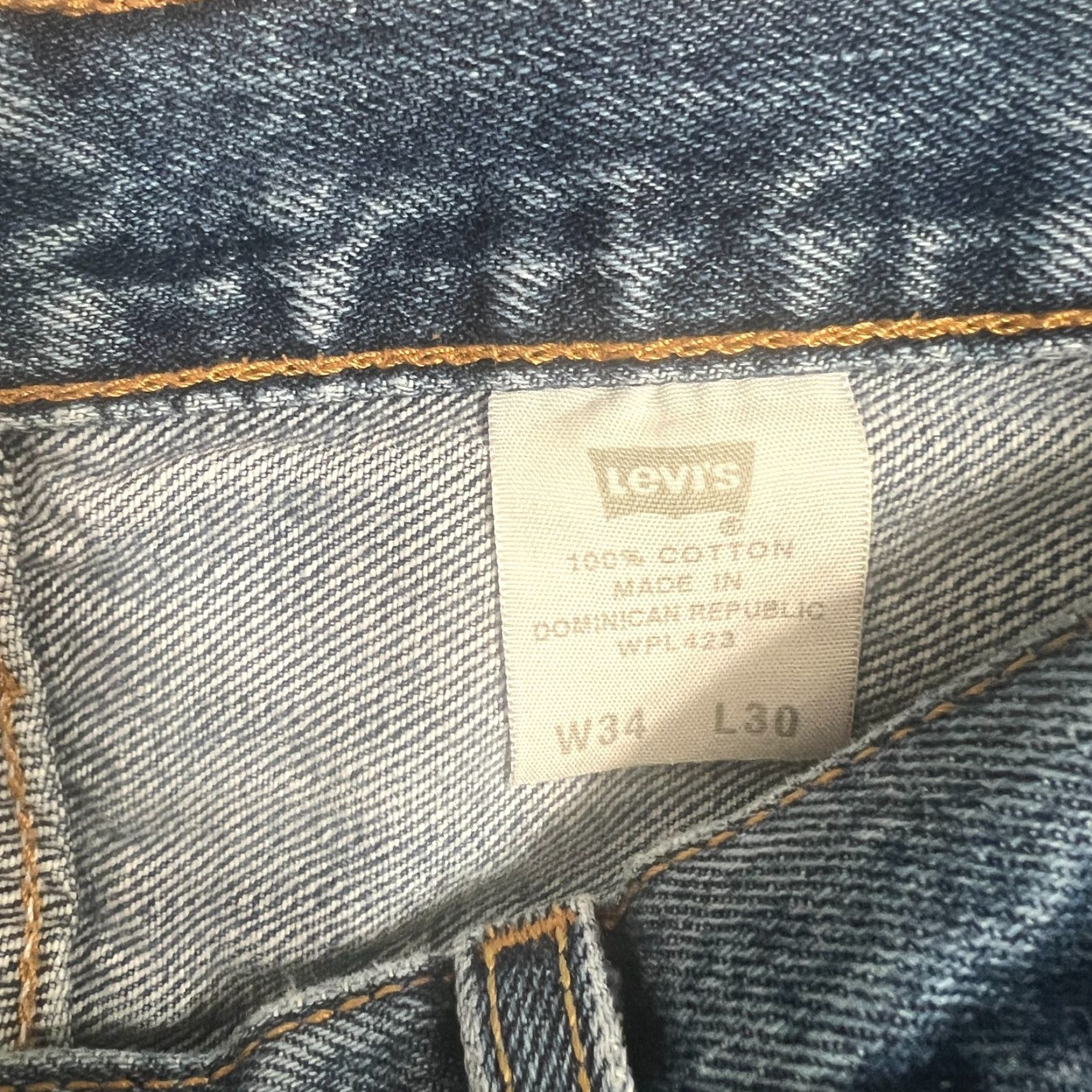 Levi's VINTAGE Levi's 501 Jeans Men 34x30 Medium Blue Denim Retro 80s 90s Classic Size US 34 / EU 50 - 7 Thumbnail