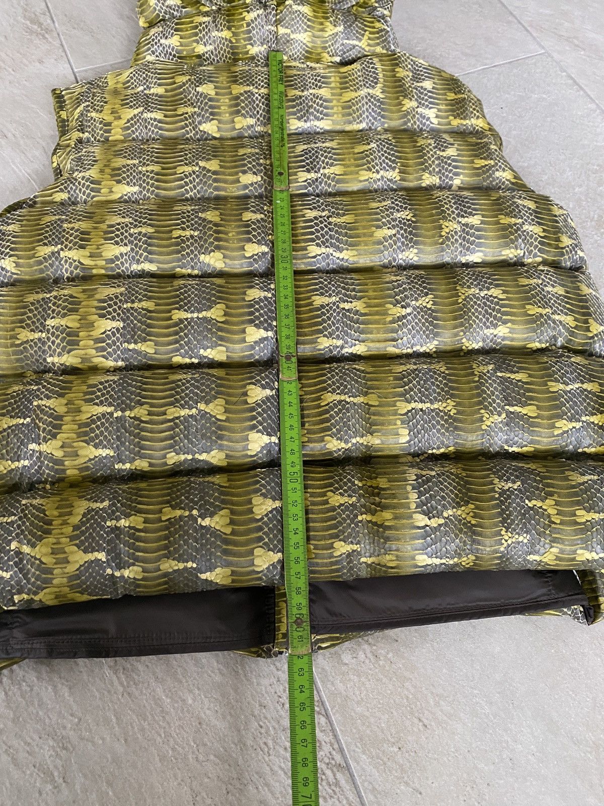 Rick Owens Rick Owens FW23 SEALED VEST PYTHON SNAKESKIN Size US L / EU 52-54 / 3 - 4 Thumbnail