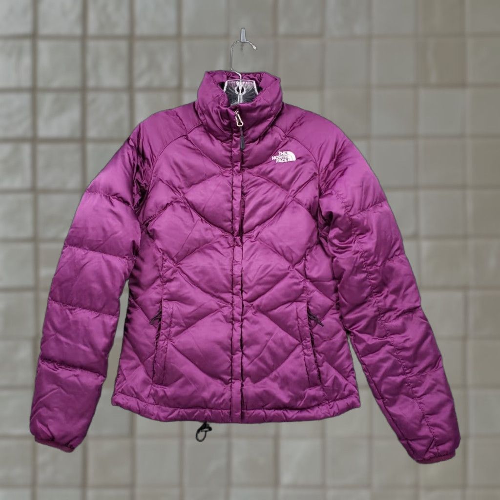 The North Face Women's XS Purple Down Puffer Jacket Full Zip