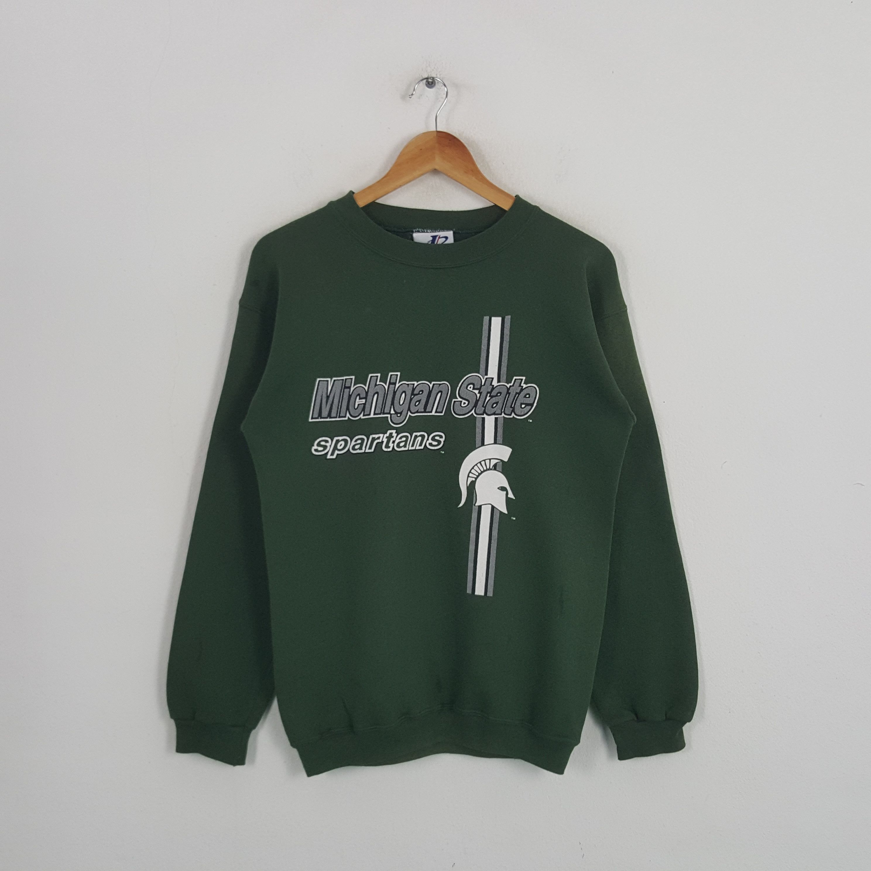 Logo Athletic × NFL × Vintage Vintage Michigan State Spartans American Football Sweatshirt Size US M / EU 48-50 / 2 - 1 Thumbnail