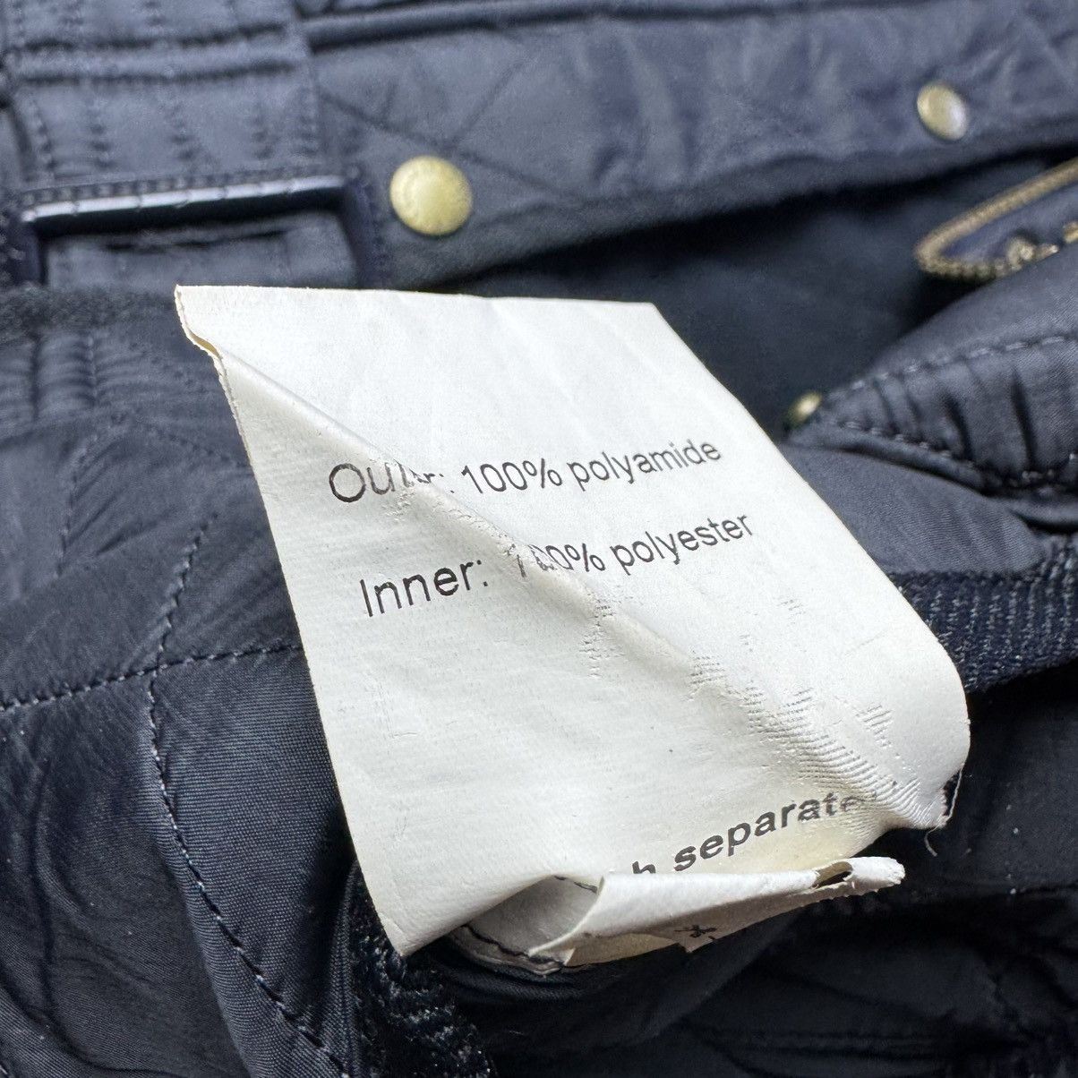 Barbour × Vintage Barbour International Polarquilt Jacket Size S / US 4 / IT 40 - 11 Thumbnail